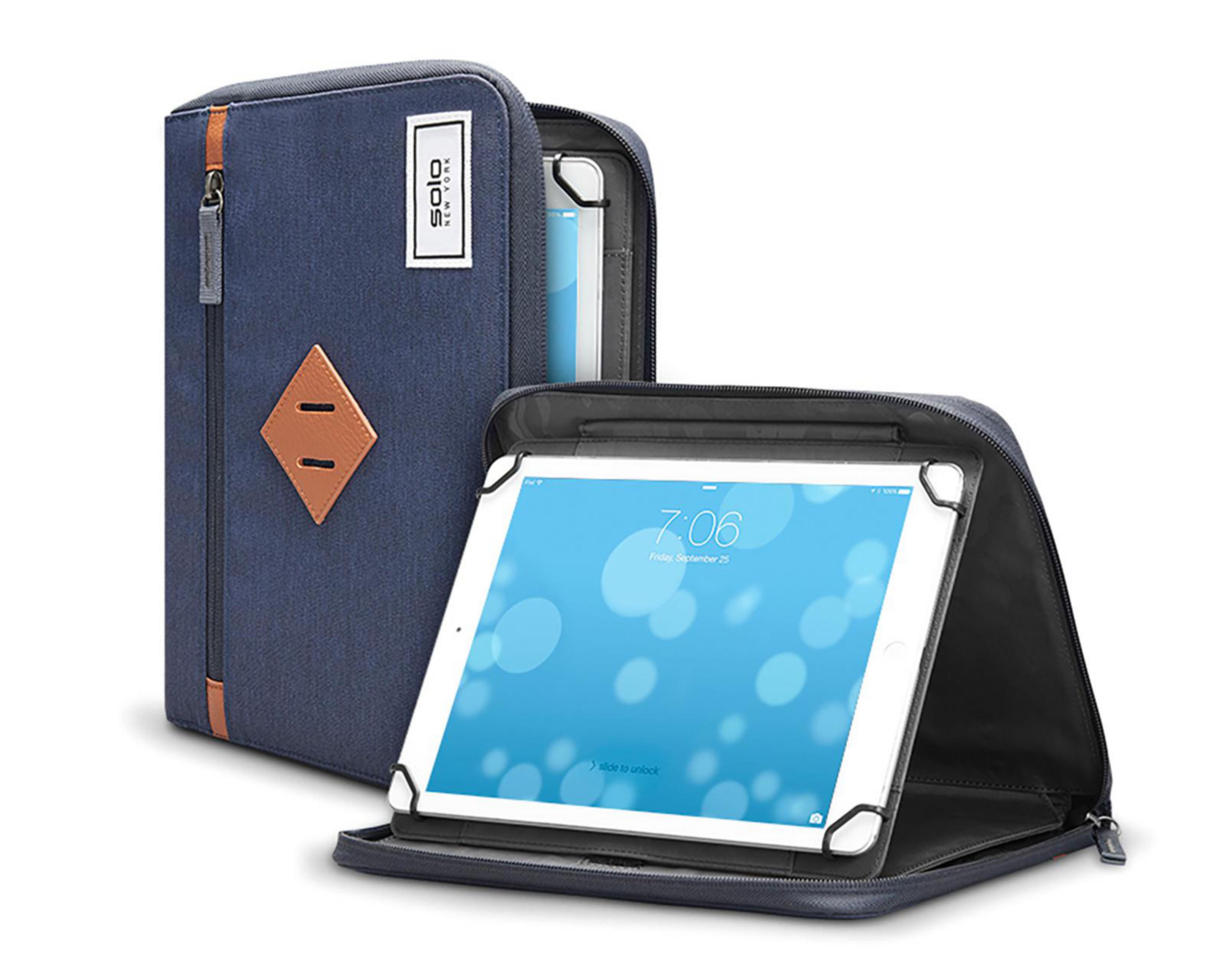 Foto 3 pulgar | Funda Solo para Tablet de 8.5" a 11" Azul