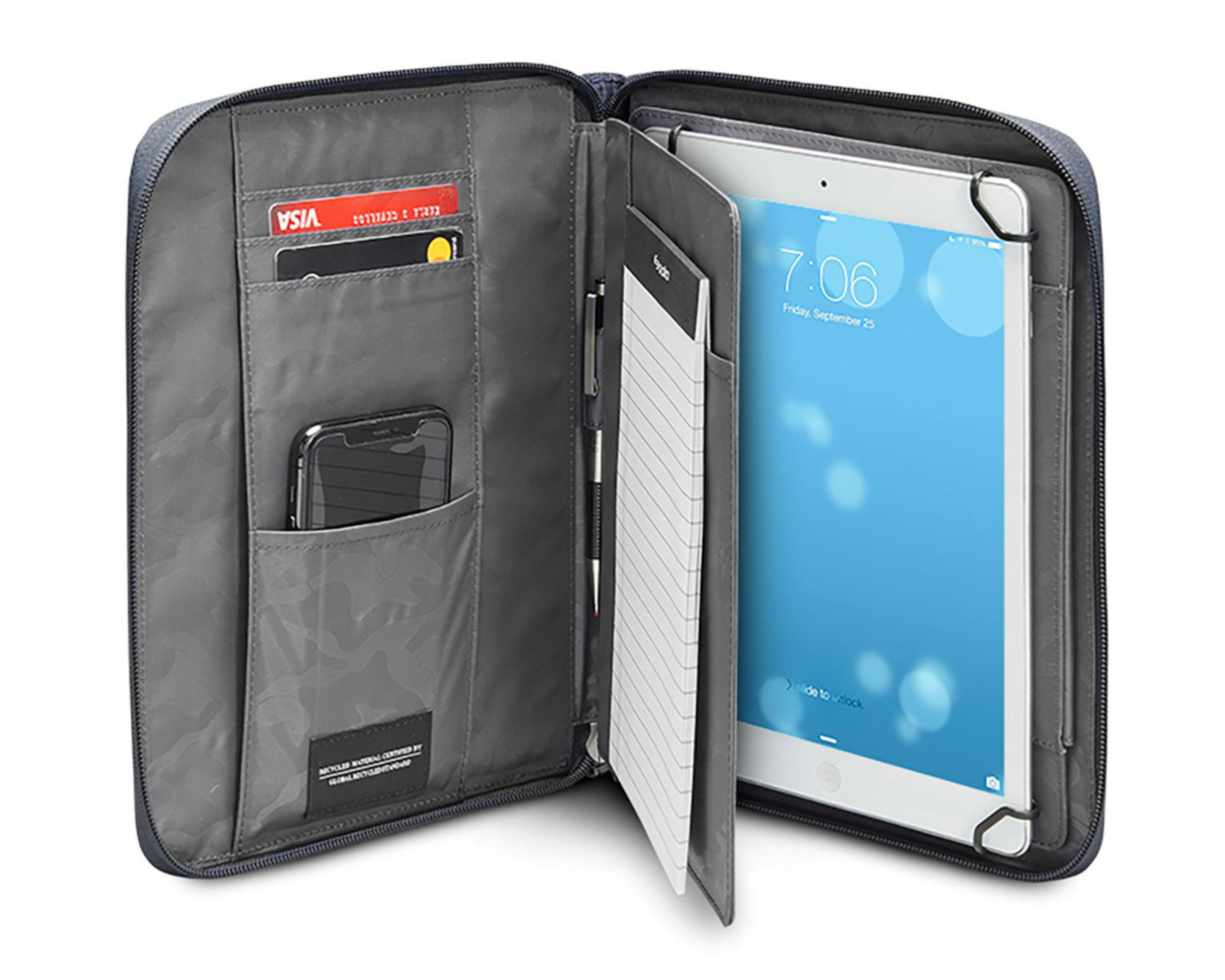 Foto 4 pulgar | Funda Solo para Tablet de 8.5" a 11" Azul