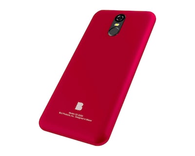 Foto 5 | Celular BLU C6N 32 GB Rojo