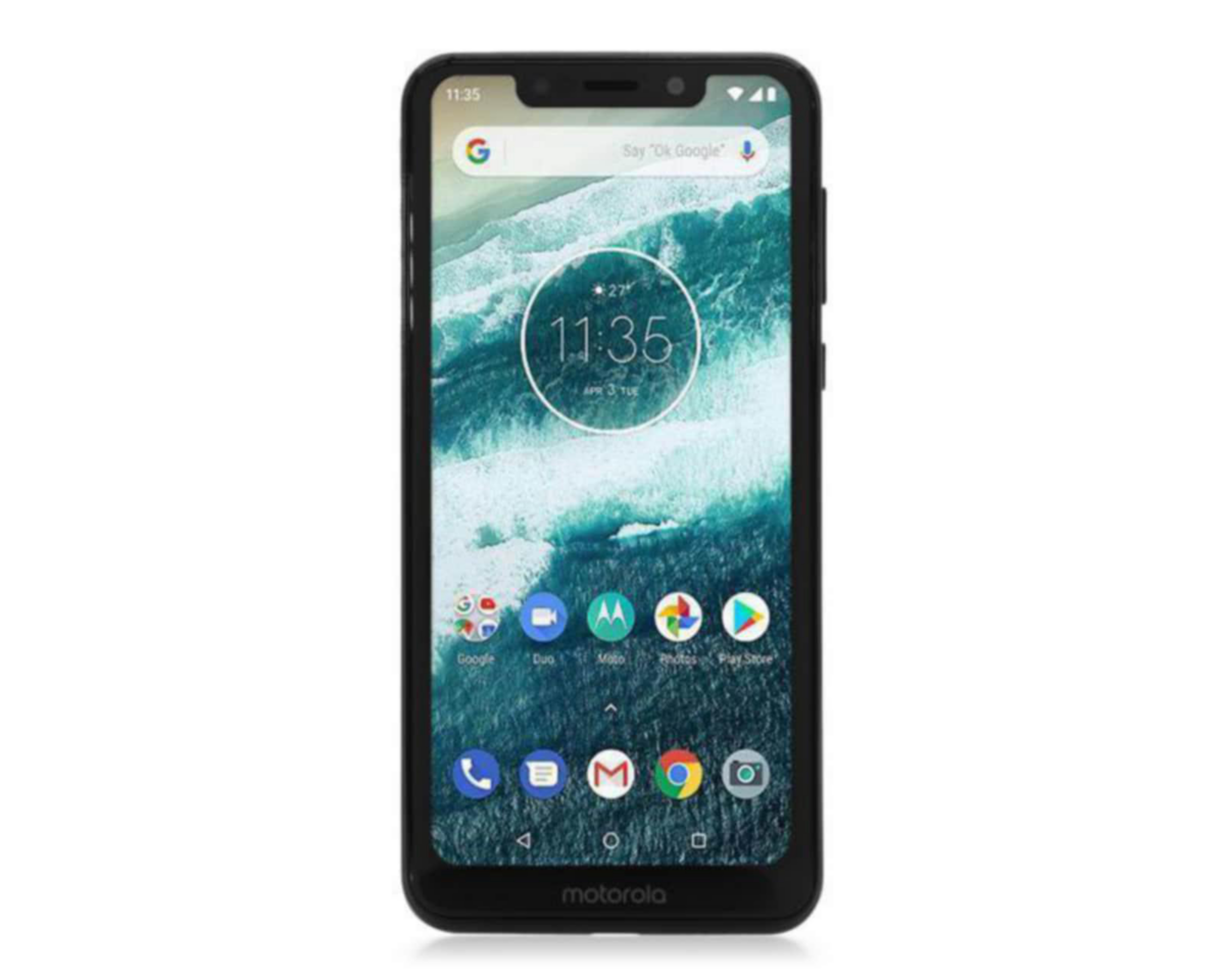 Movistar Motorola Moto One 64 GB Negro $7,999