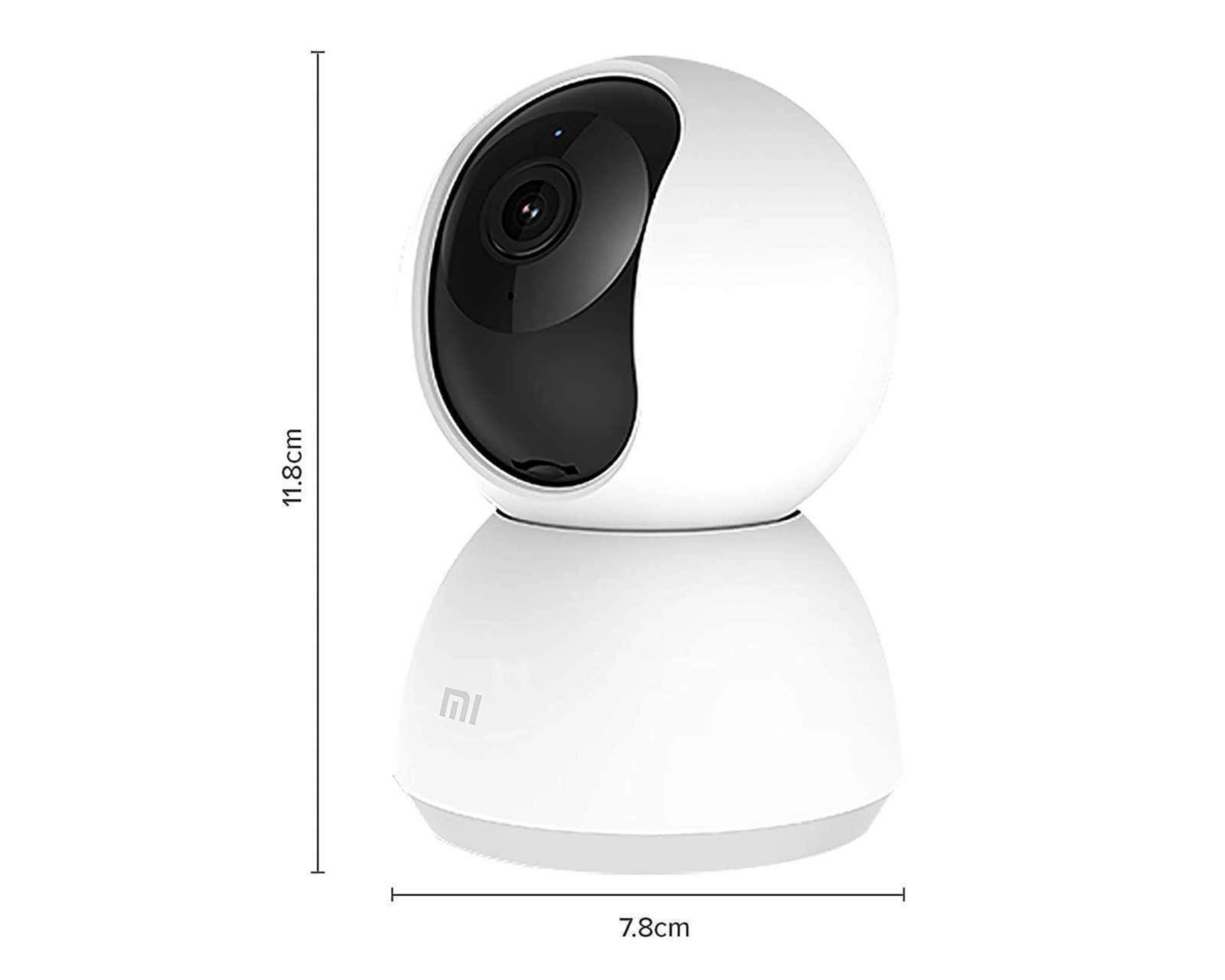 Foto 3 pulgar | Cámara de Seguridad Xiaomi Mi Home Security Cam Blanco