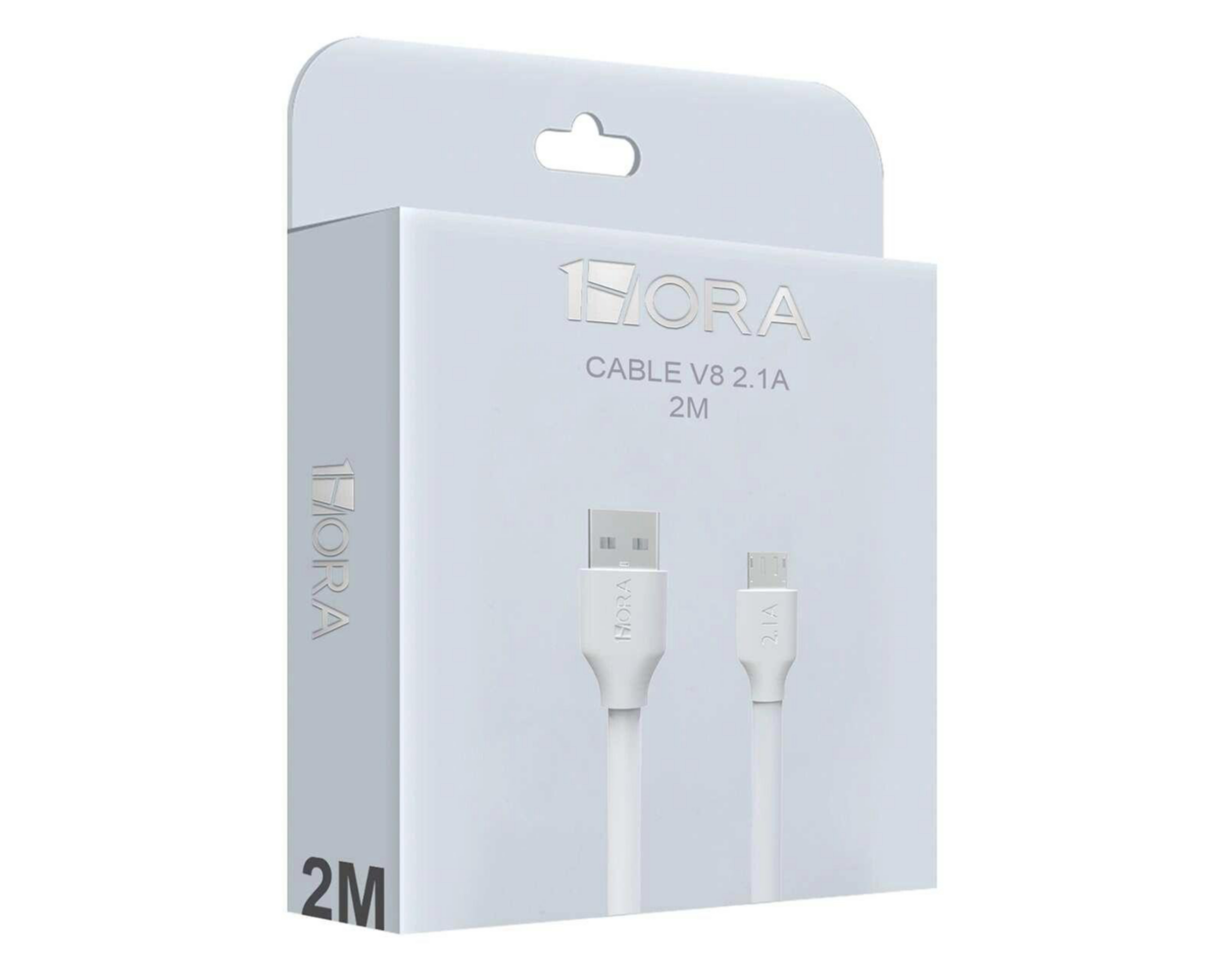 Foto 2 | Cable 1 Hora Micro USB - USB de 2 Metros