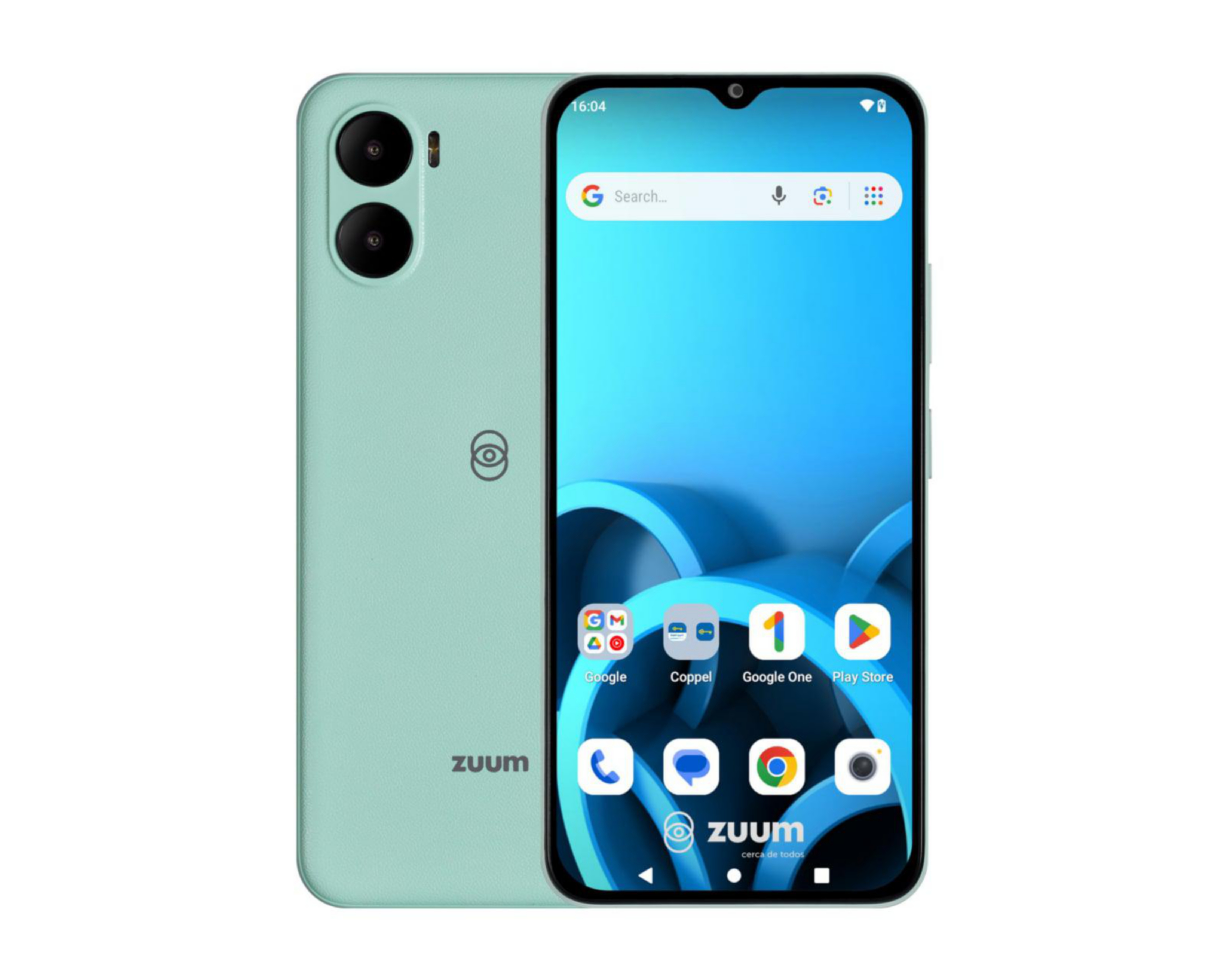Celular Zuum Liberado Stellar C Dual SIM 64 GB Verde Menta $1,099