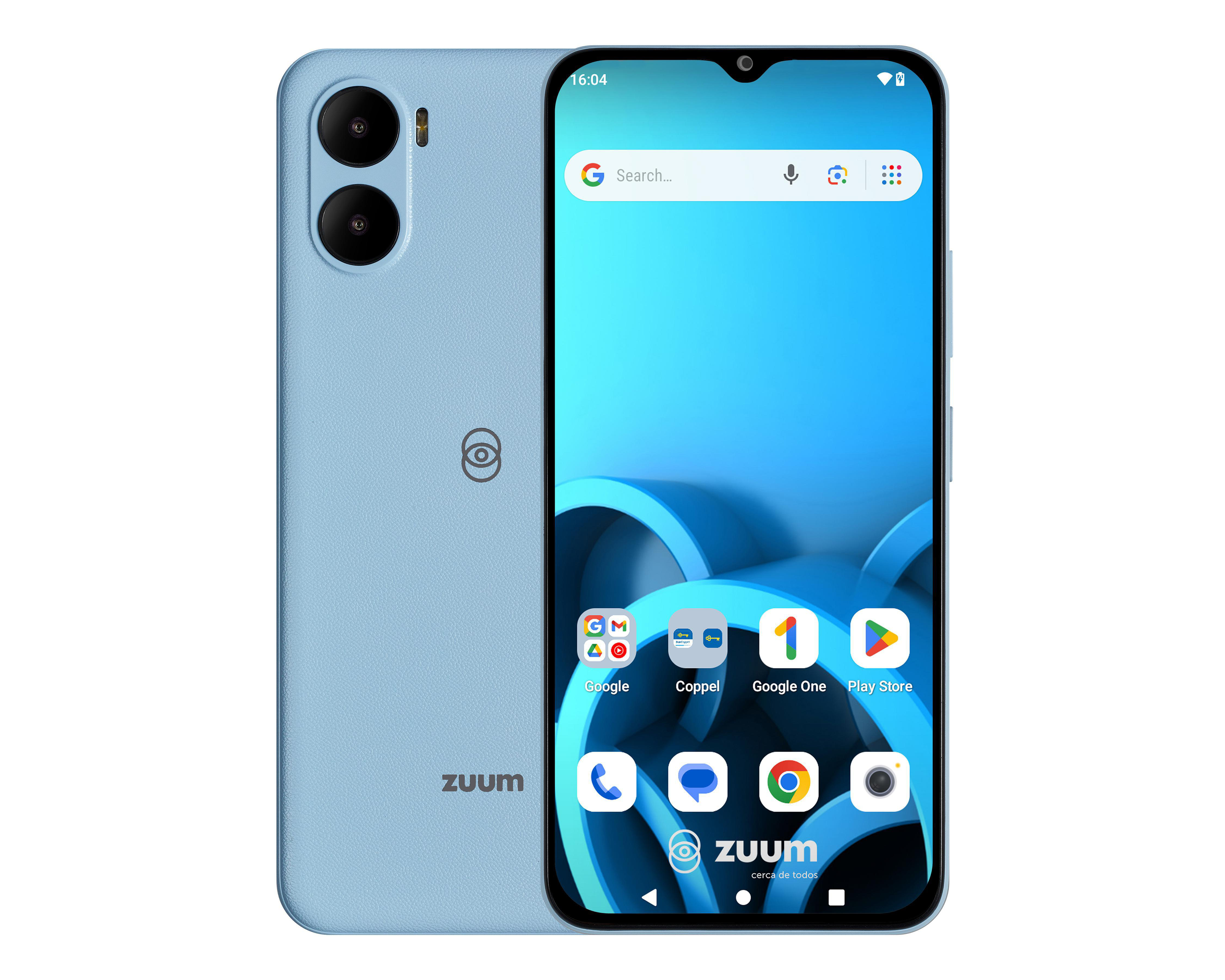 Celular Zuum Liberado Stellar C Dual SIM 64 GB  Azul $1,099
