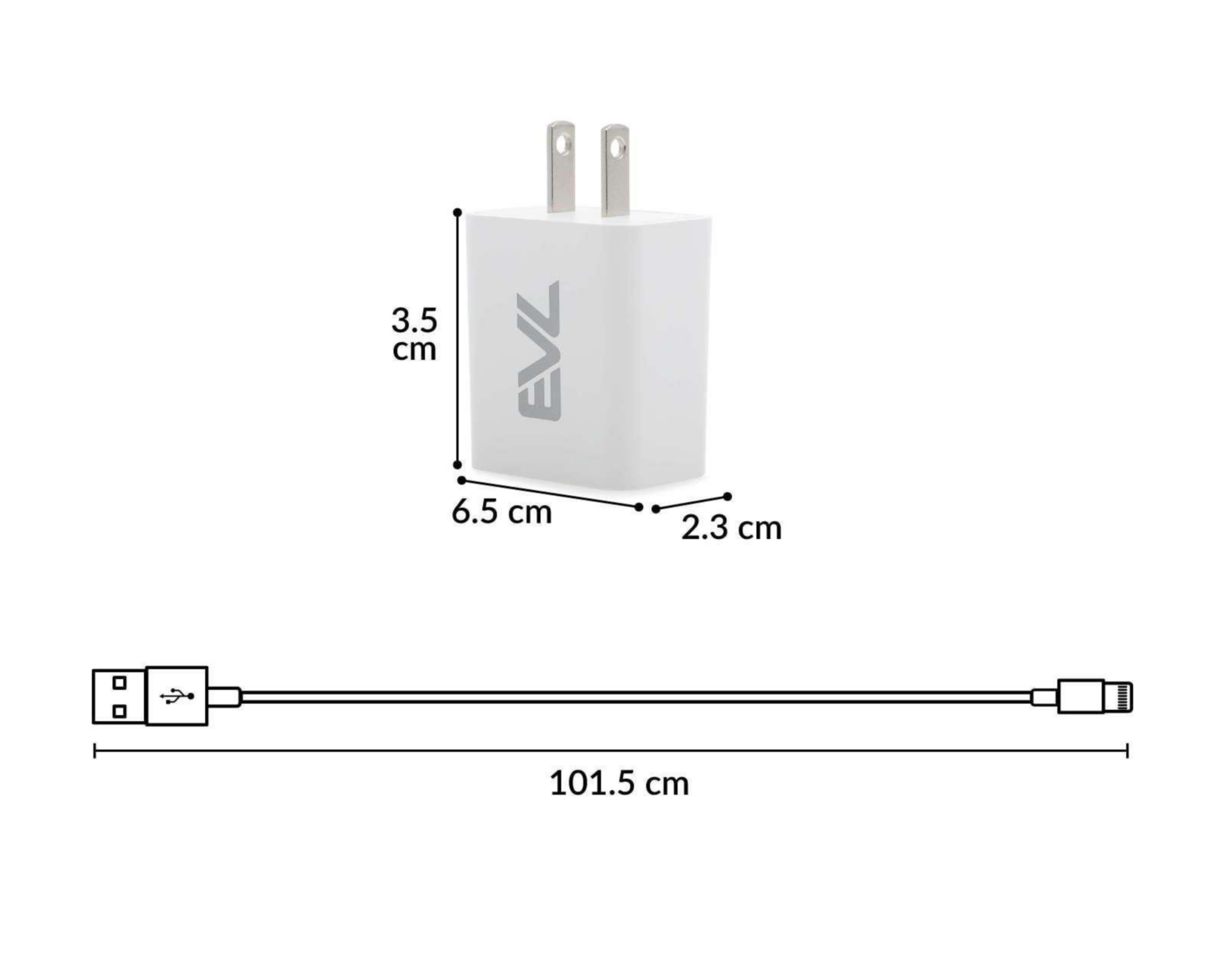 Foto 5 pulgar | Cargador 1 Hora Tipo C - USB 10 W