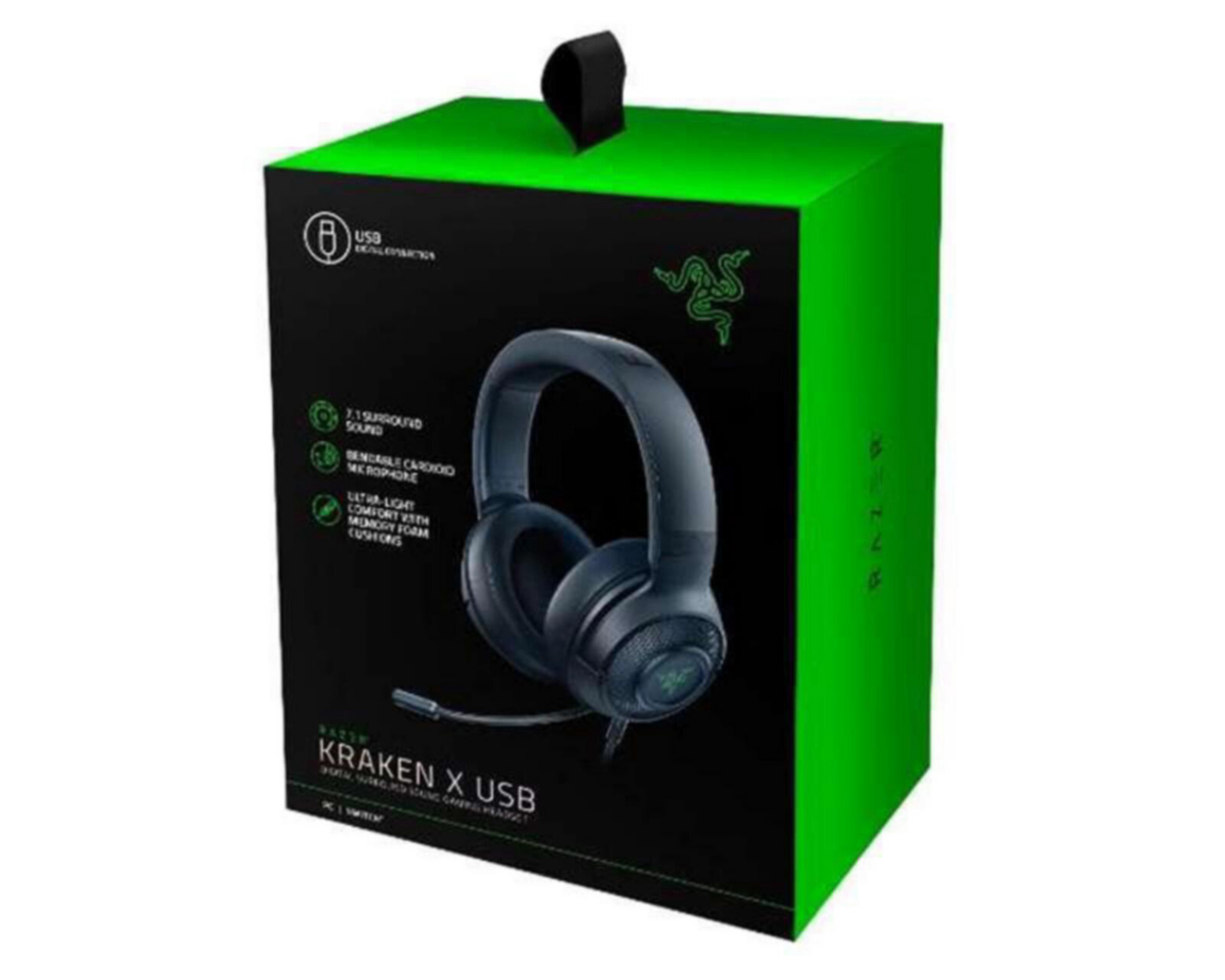 Foto 6 pulgar | Audífonos Diadema Gaming Razer Kraken X USB D07005F