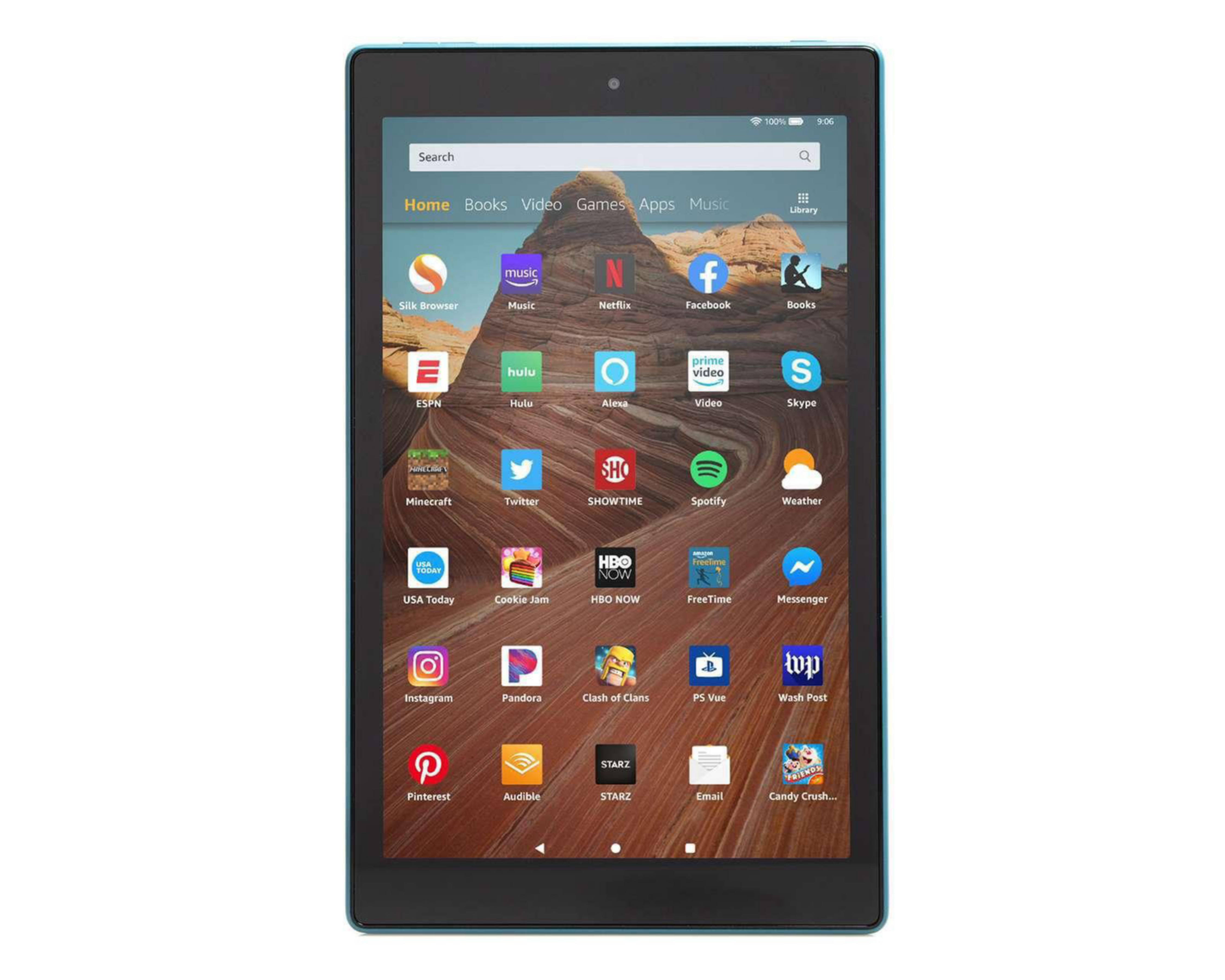 Foto 2 pulgar | Tablet Amazon Fire HD 10.1'' Azul