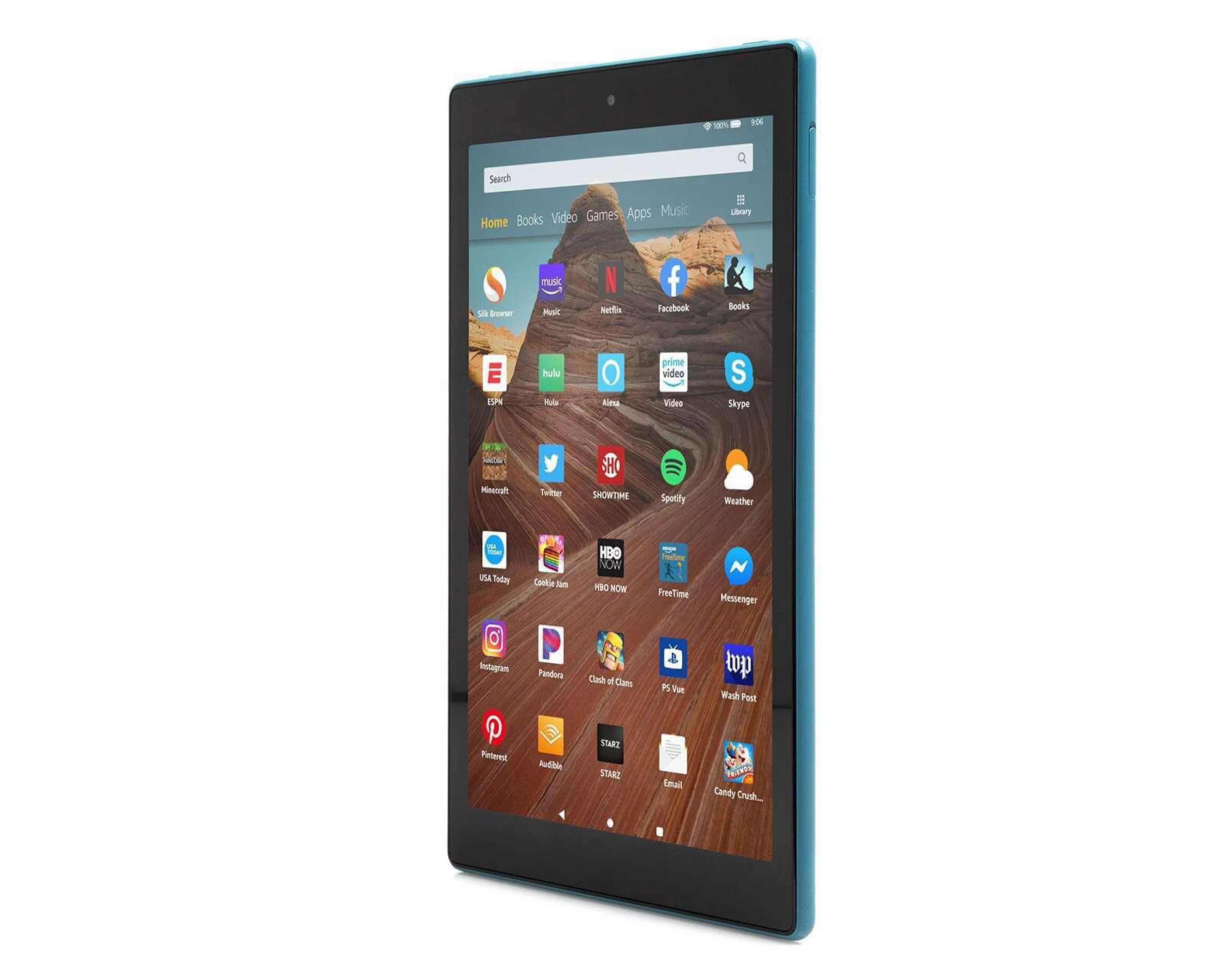 Foto 3 pulgar | Tablet Amazon Fire HD 10.1'' Azul