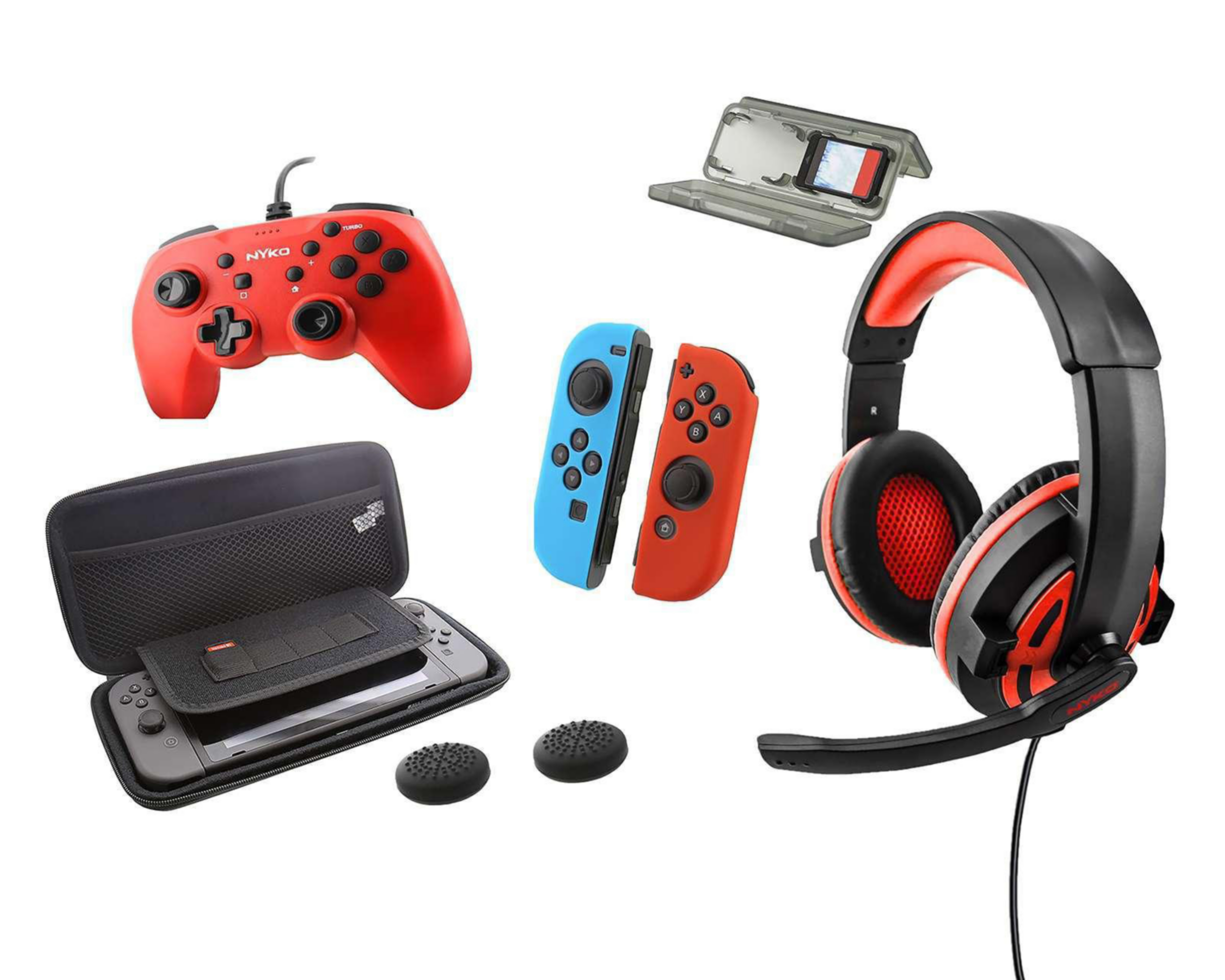 Foto 2 pulgar | Kit de Accesorios para Nintendo Switch