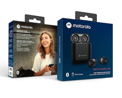 Foto 5 | Audífonos True Wireless Motorola Control Táctil MOTO BUDS 120 BK