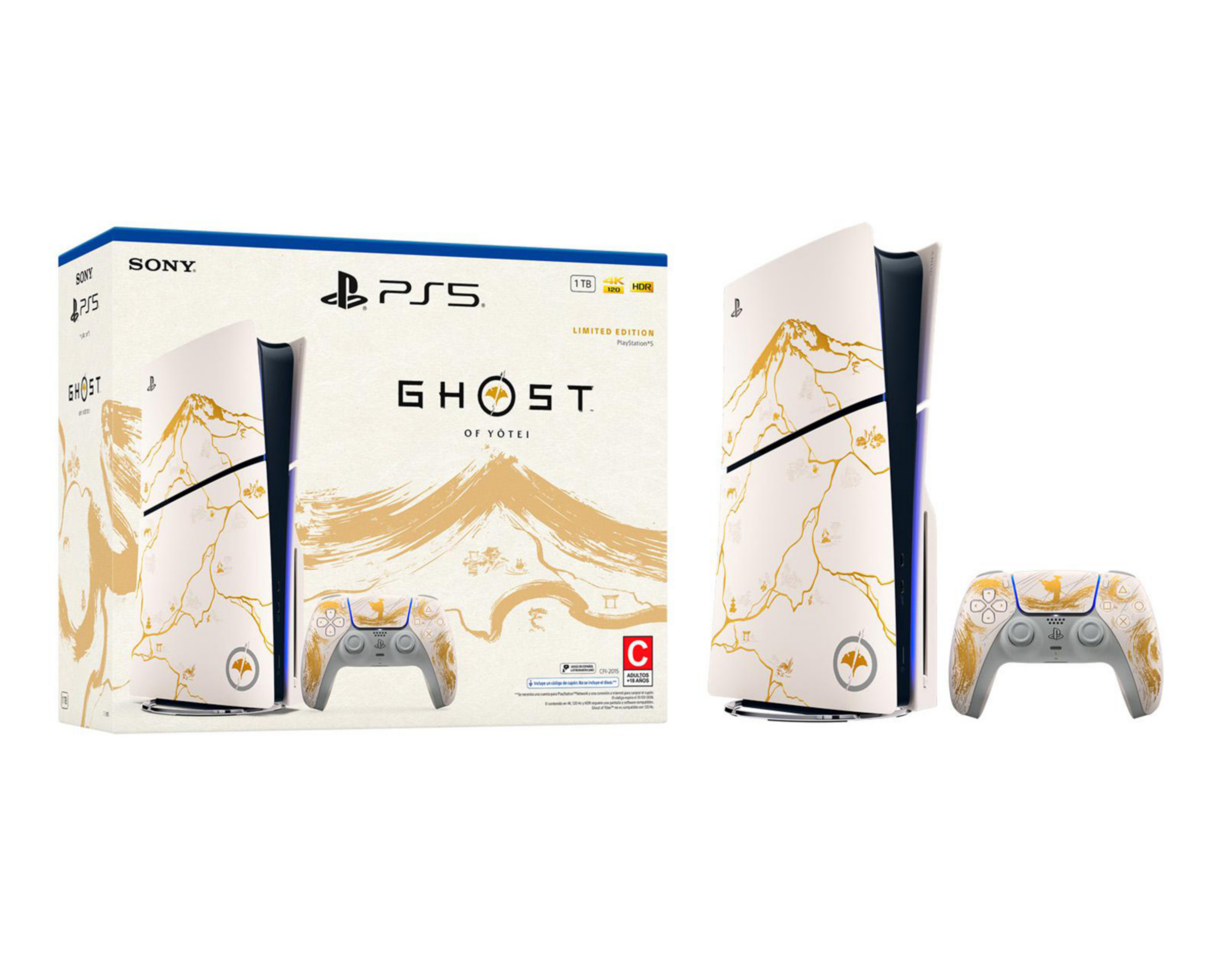 Foto 3 pulgar | Preventa Consola PlayStation 5 de 1 TB Ghost Of Yotei