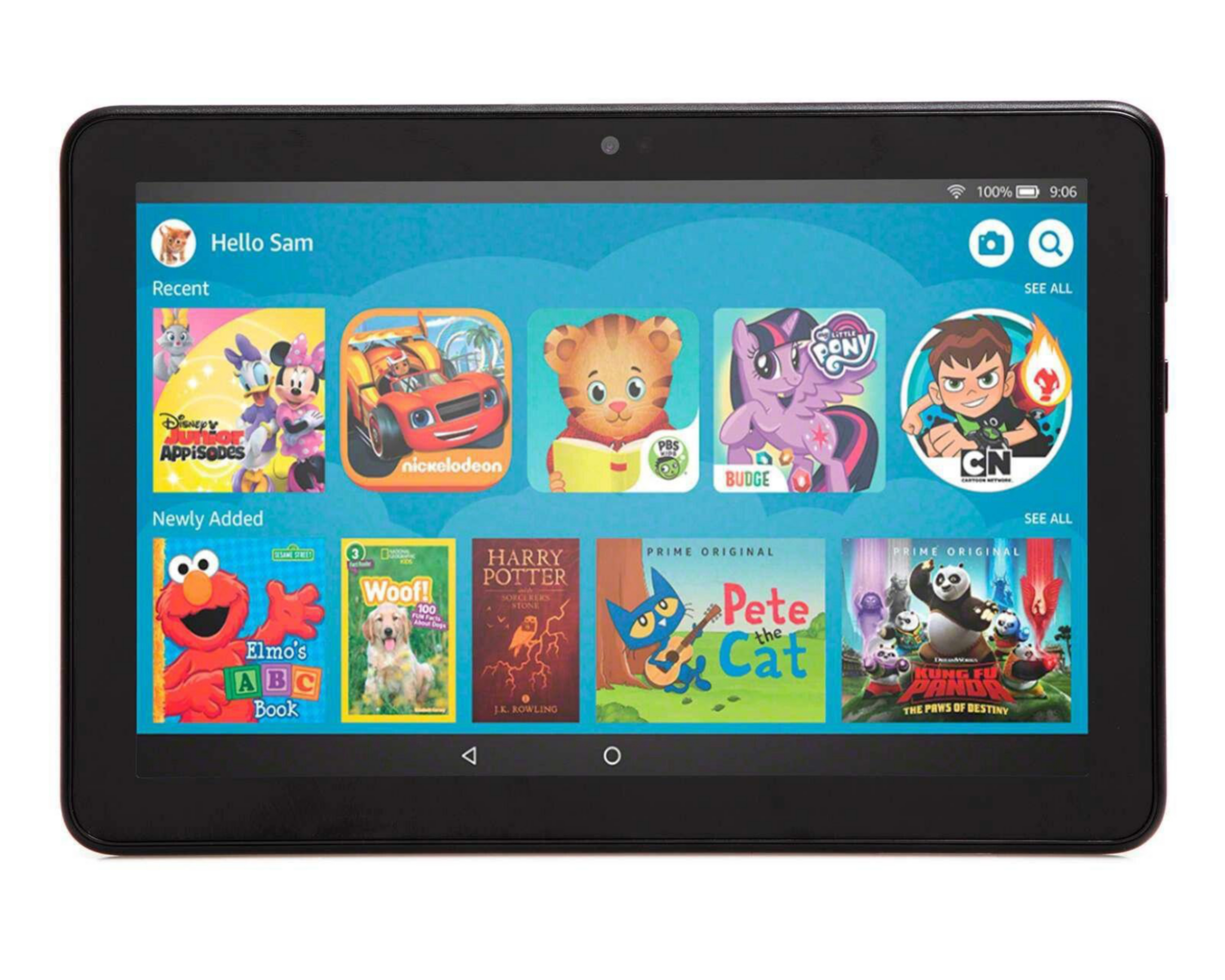 Foto 4 pulgar | Tablet Amazon Fire Kids Wi-Fi Negra