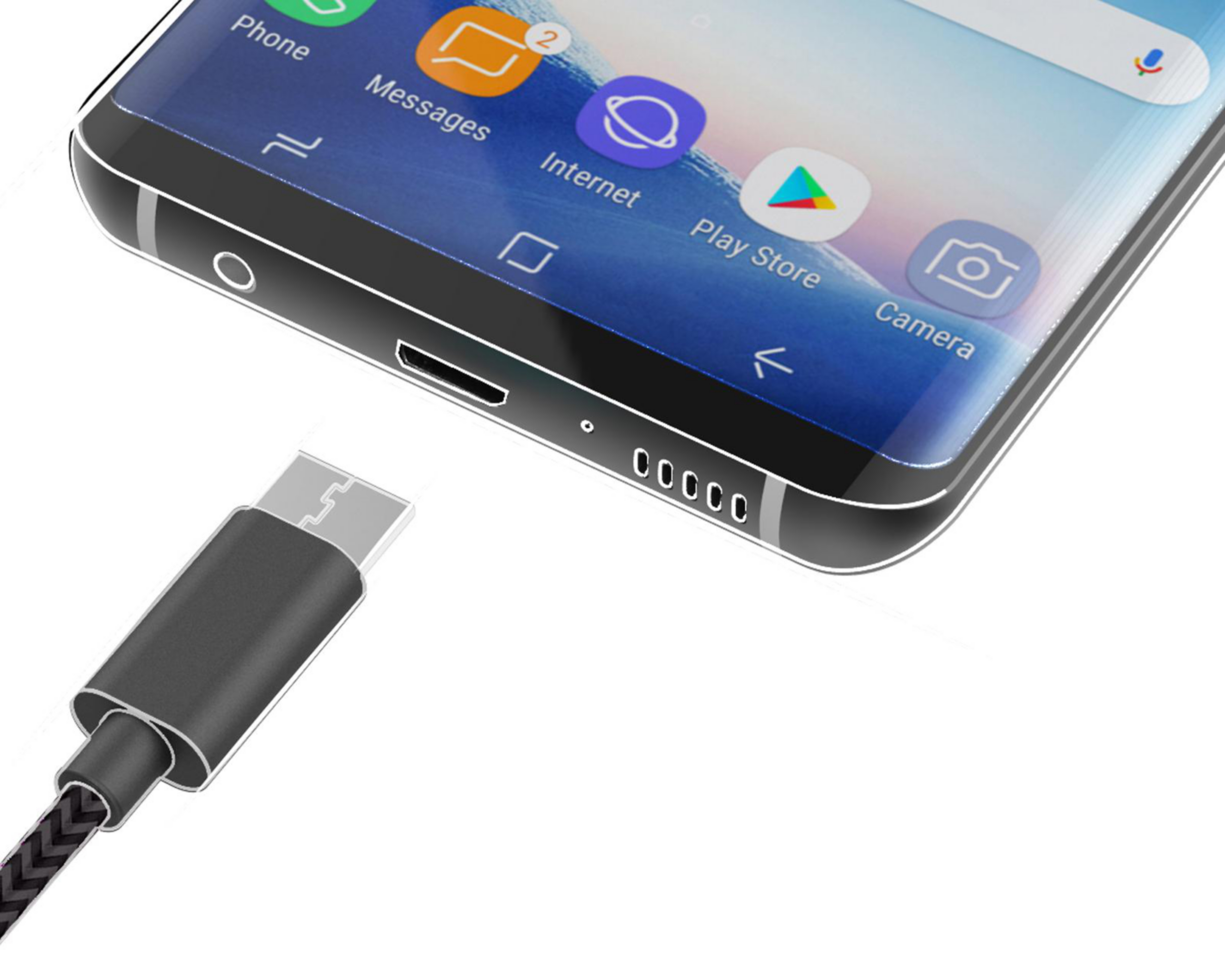 Foto 4 pulgar | Cable Energizer Micro USB-USB de 1 Metro