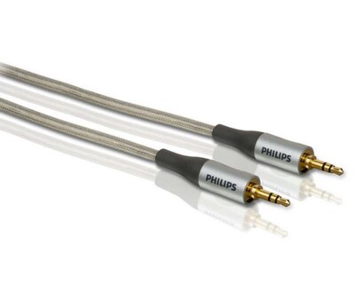 Foto 1 | Cable Auxiliar Philips SWA3172S Gris