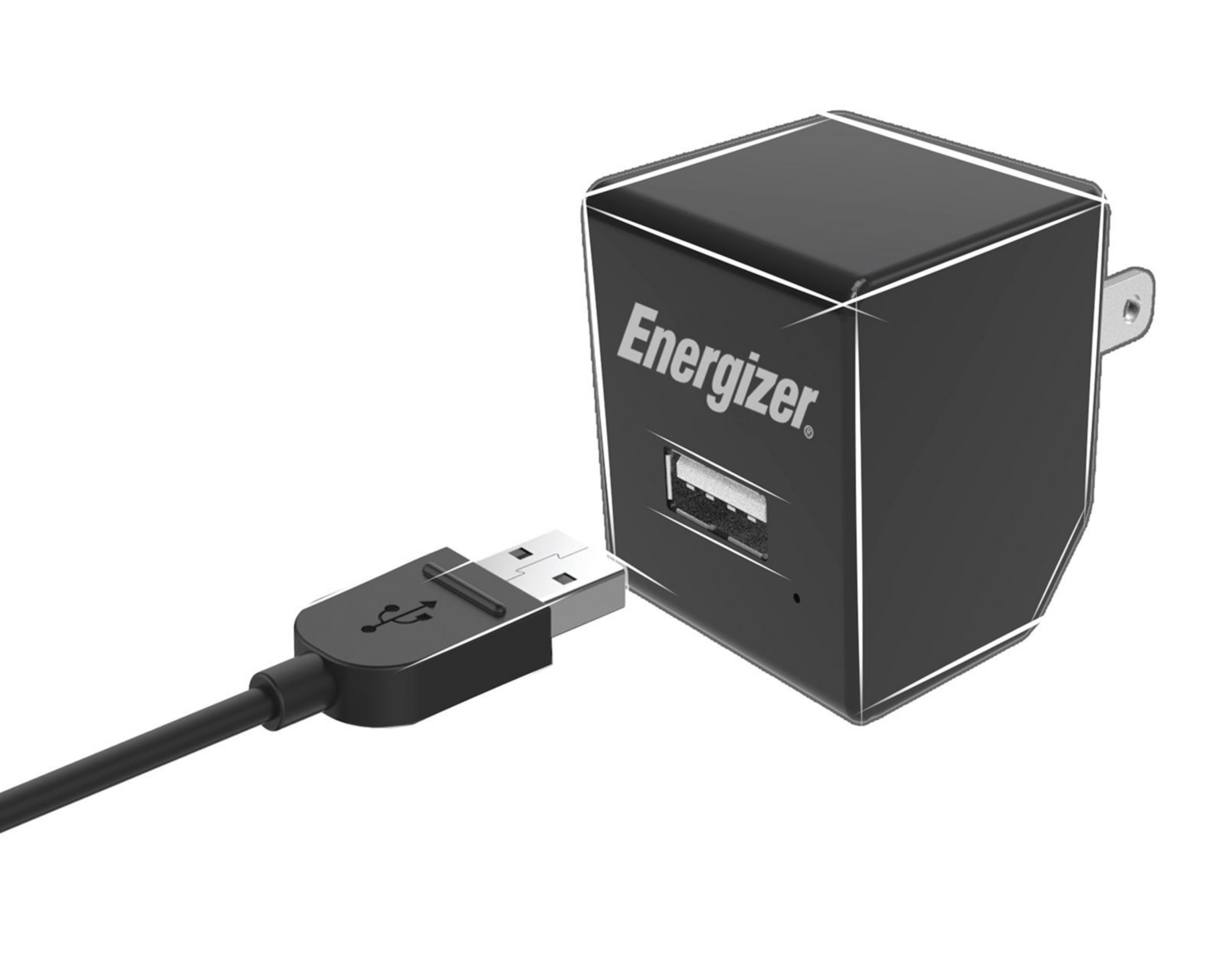 Foto 2 | Adaptador de Corriente Energizer con Entrada USB 12W