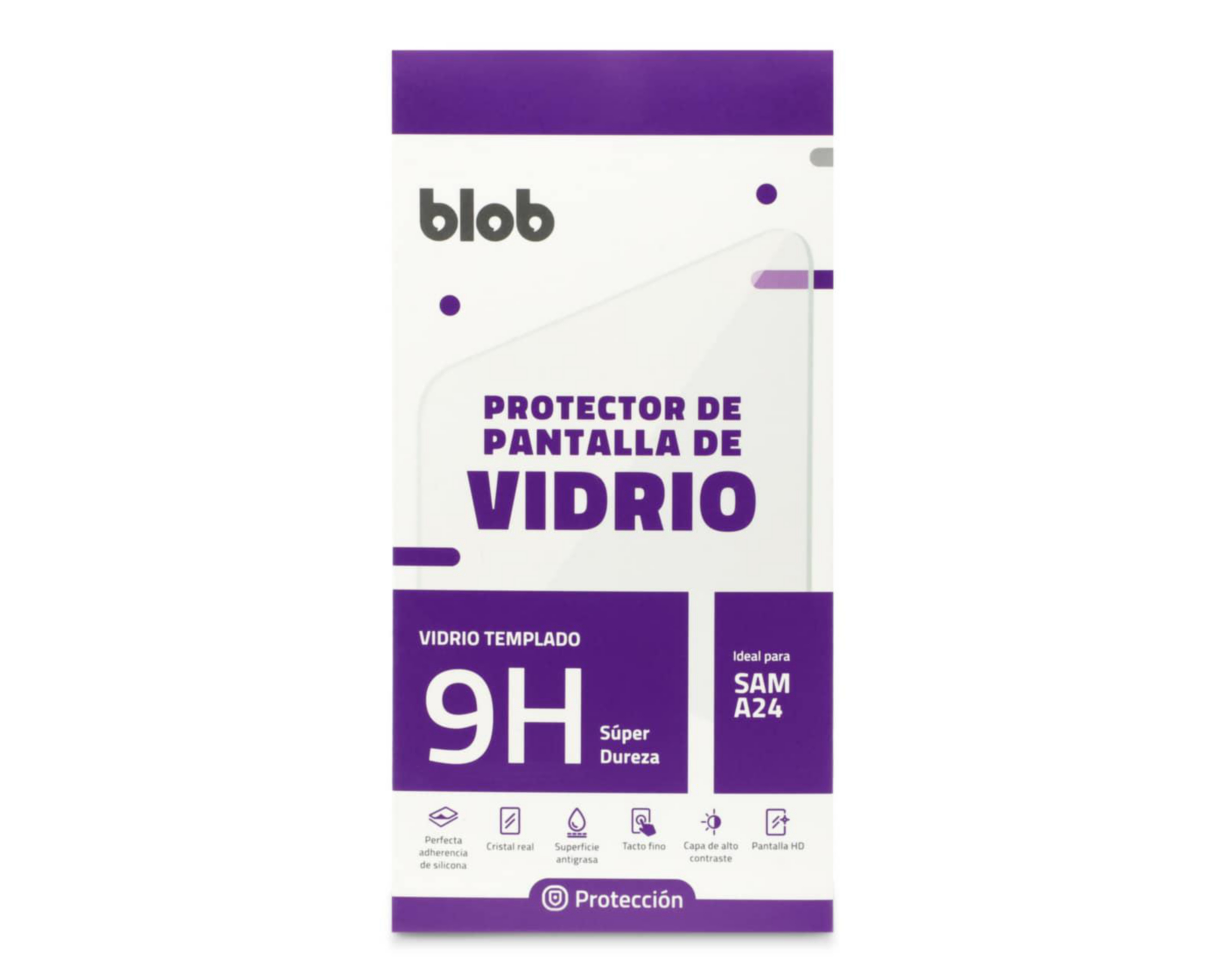 Protector de Pantalla Blob para Samsung A24 $9