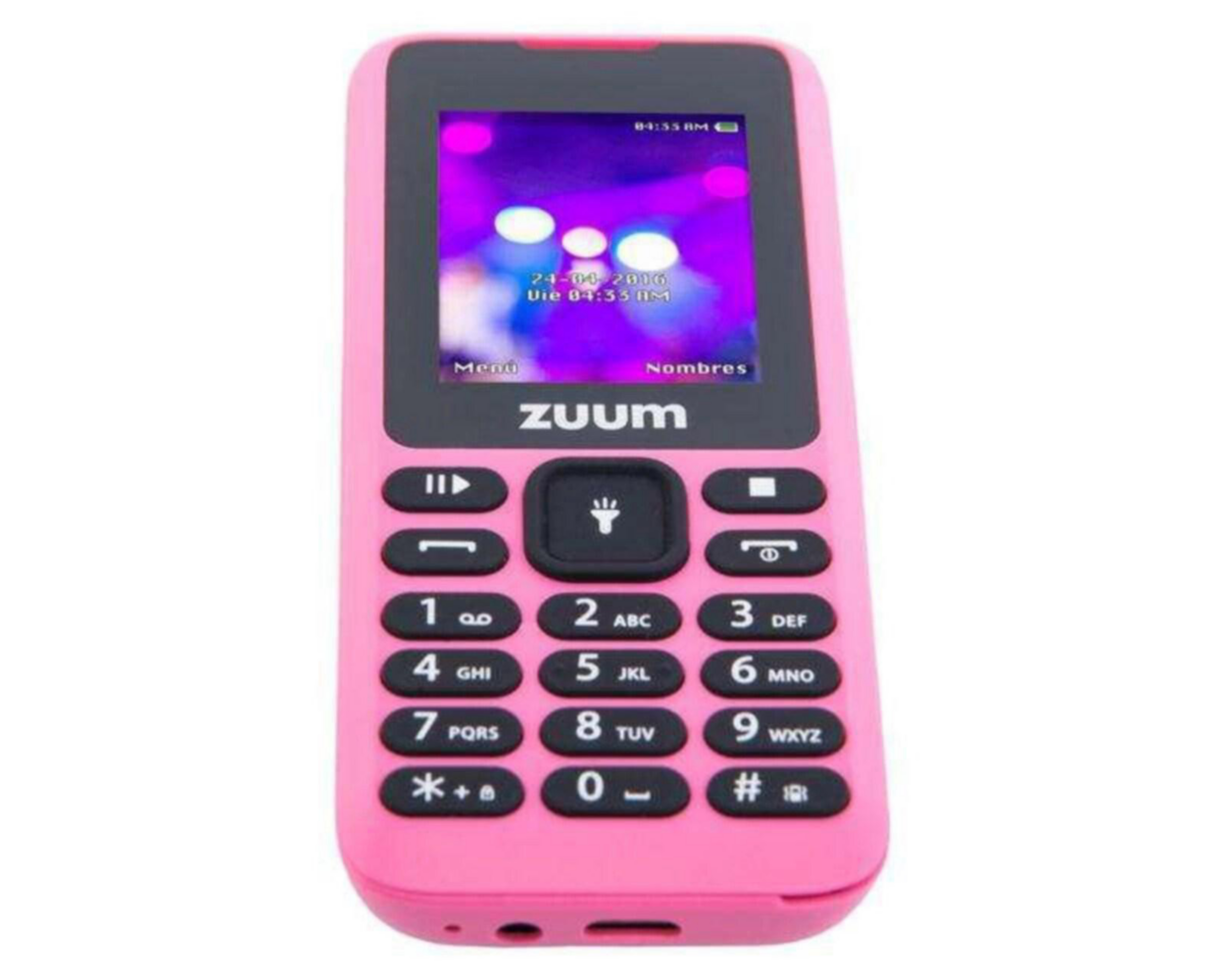 Foto 8 pulgar | Celular Zuum Skip III Rosa