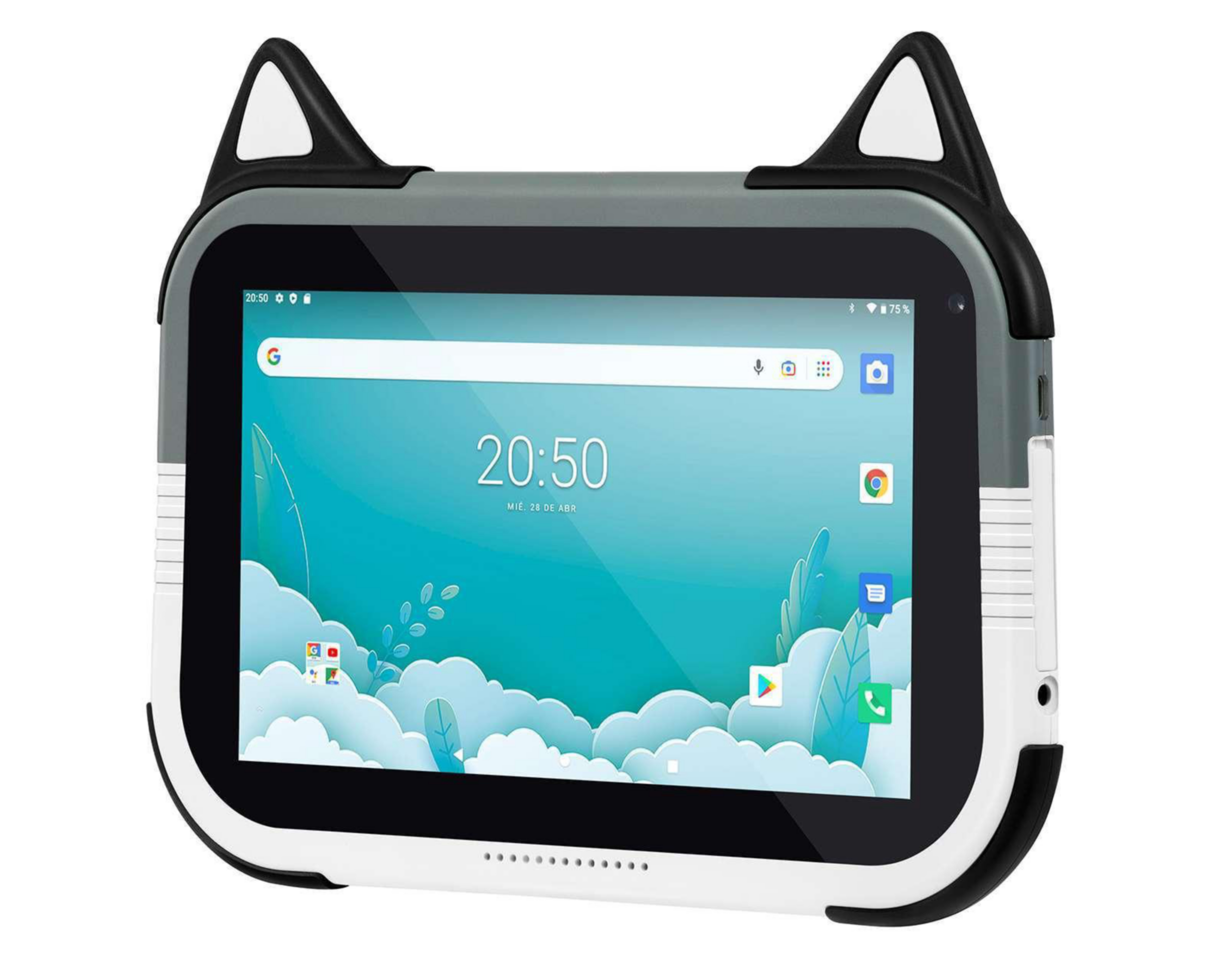 Foto 5 pulgar | Tablet Dreamtech Volta Kids 7" 16 Wi- fi y GB 3G Android 1GB Gris