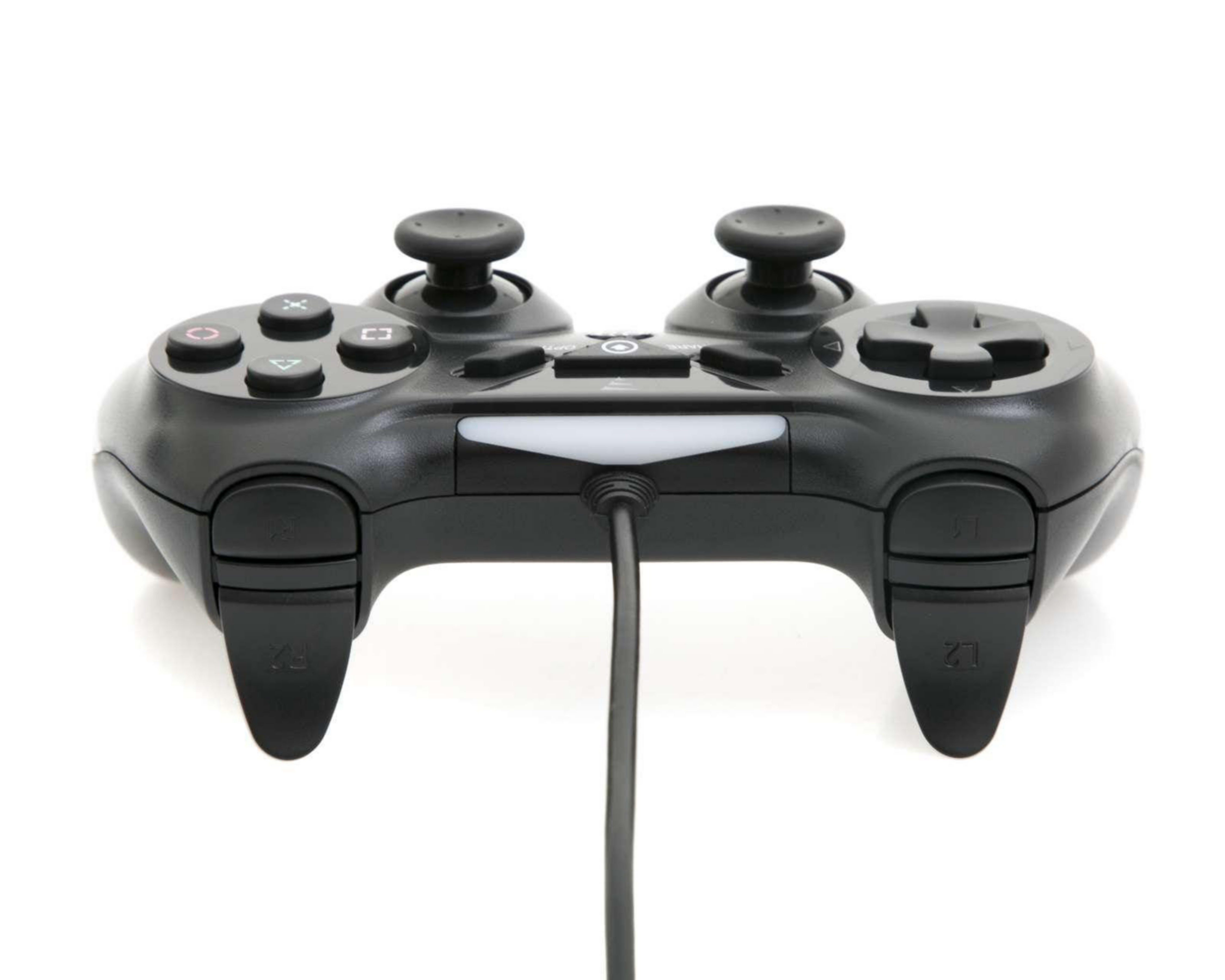 Foto 4 pulgar | Control Alámbrico para PS4 Negro