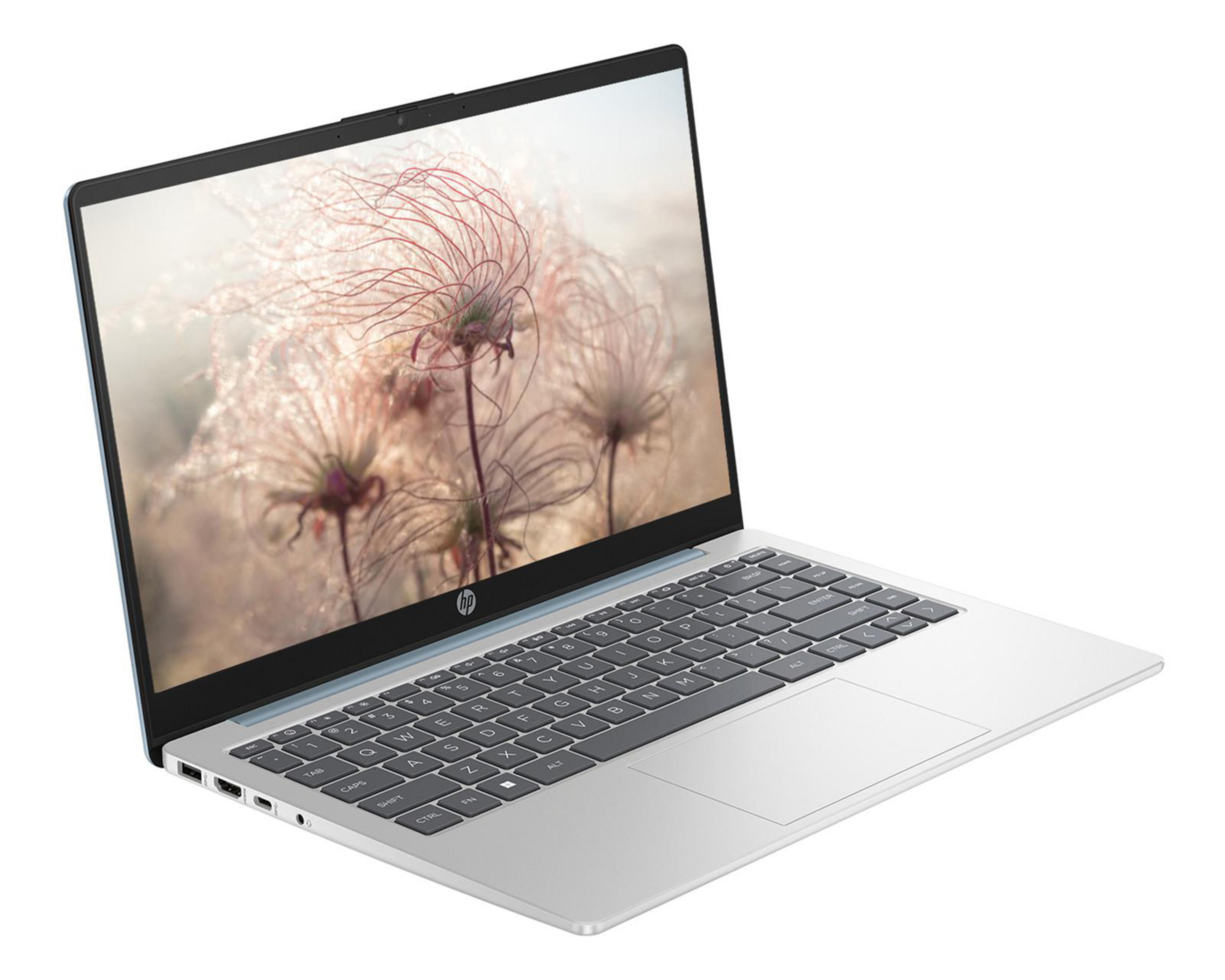 Foto 5 pulgar | Laptop HP 14-EM0002LA 14" Ryzen 5-7520u 8 GB RAM 512 GB SSD Gris