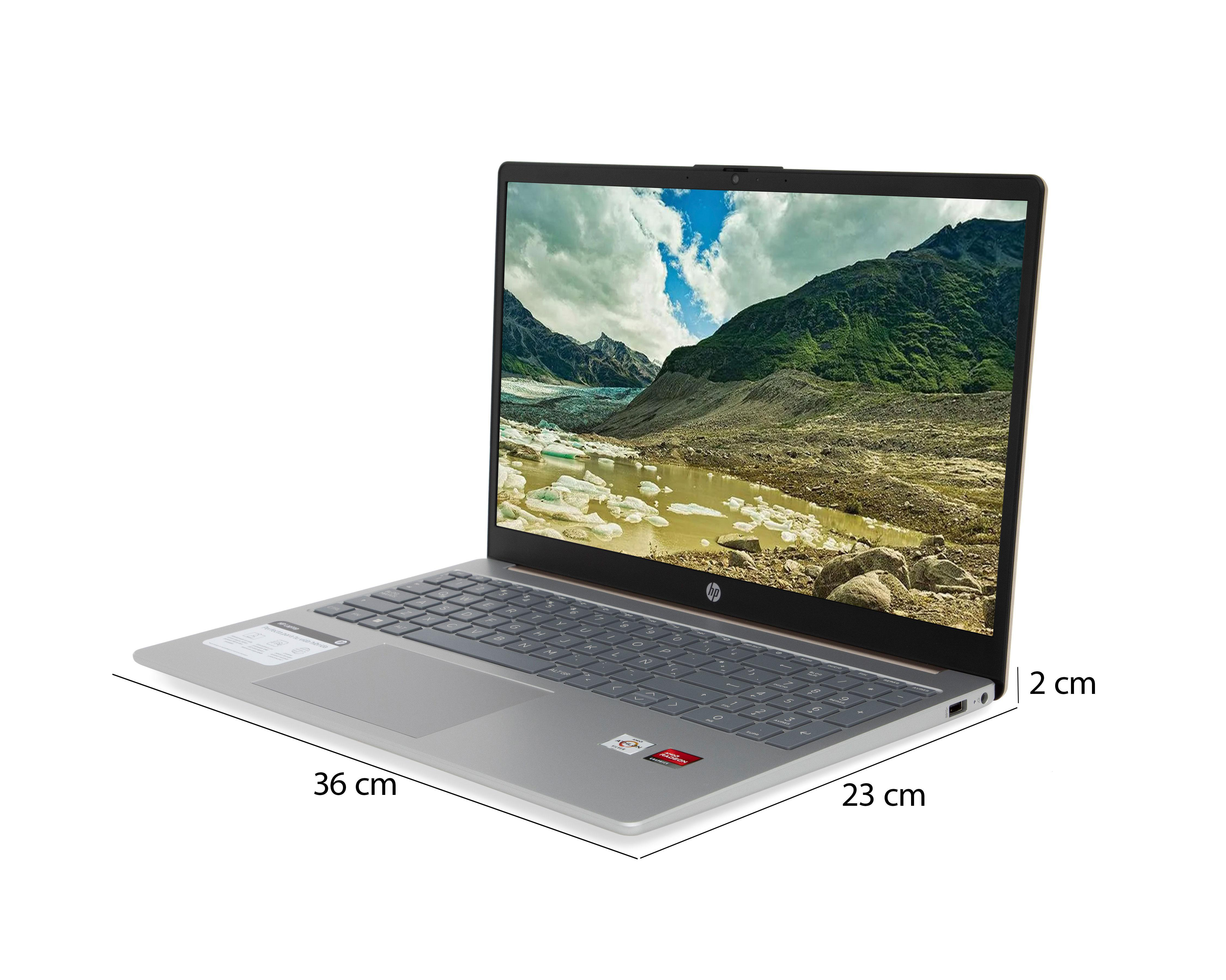 Foto 10 pulgar | Laptop HP 15-FC0003LA 15.6" Windows 11 AMD Athlon Silver 8 GB RAM 256 GB SSD Dorado