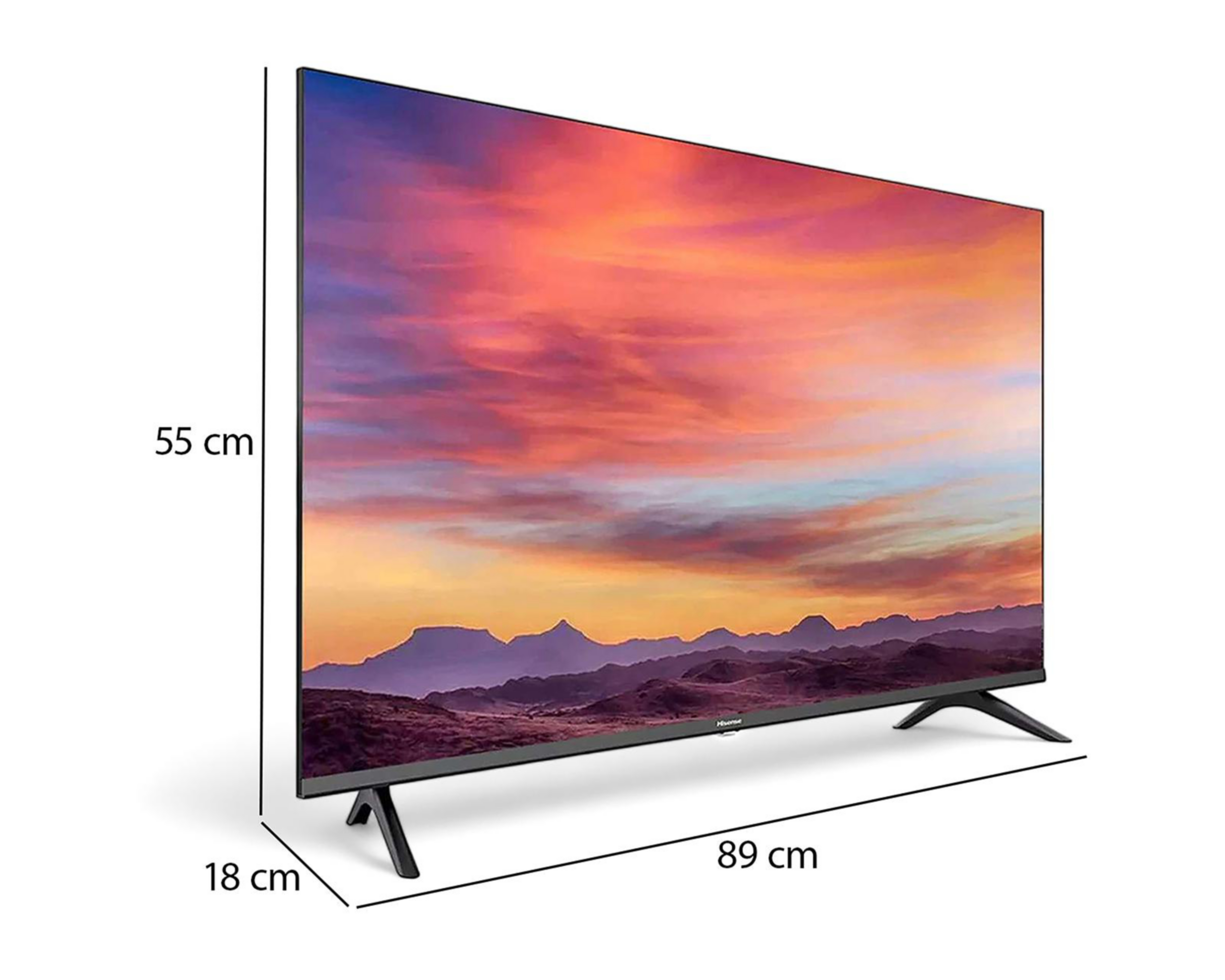 Foto 7 pulgar | Pantalla LED Hisense 40" Full HD Smart TV 40A4HV