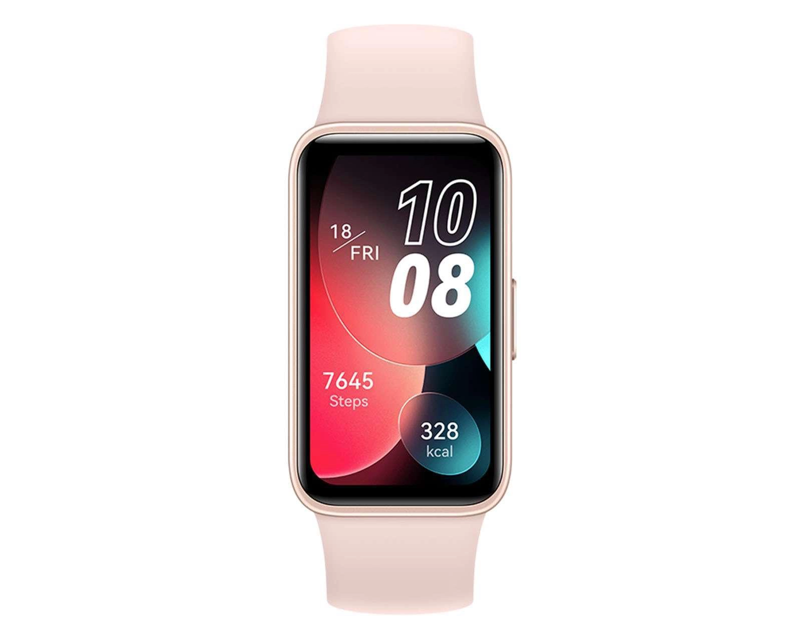 Foto 3 pulgar | Fitband Huawei Band 8 Rosa