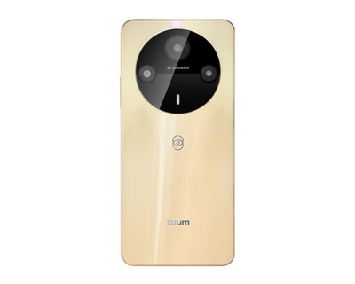Foto 2 | Celular Zuum Liberado Sens M1 256 GB Dorado