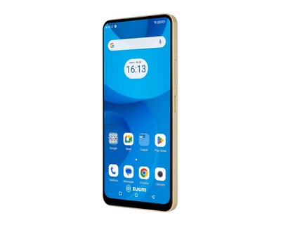 Foto 4 | Celular Zuum Liberado Sens M1 256 GB Dorado
