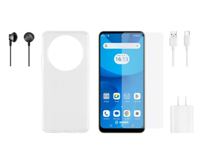 Foto 7 | Celular Zuum Liberado Sens M1 256 GB Dorado