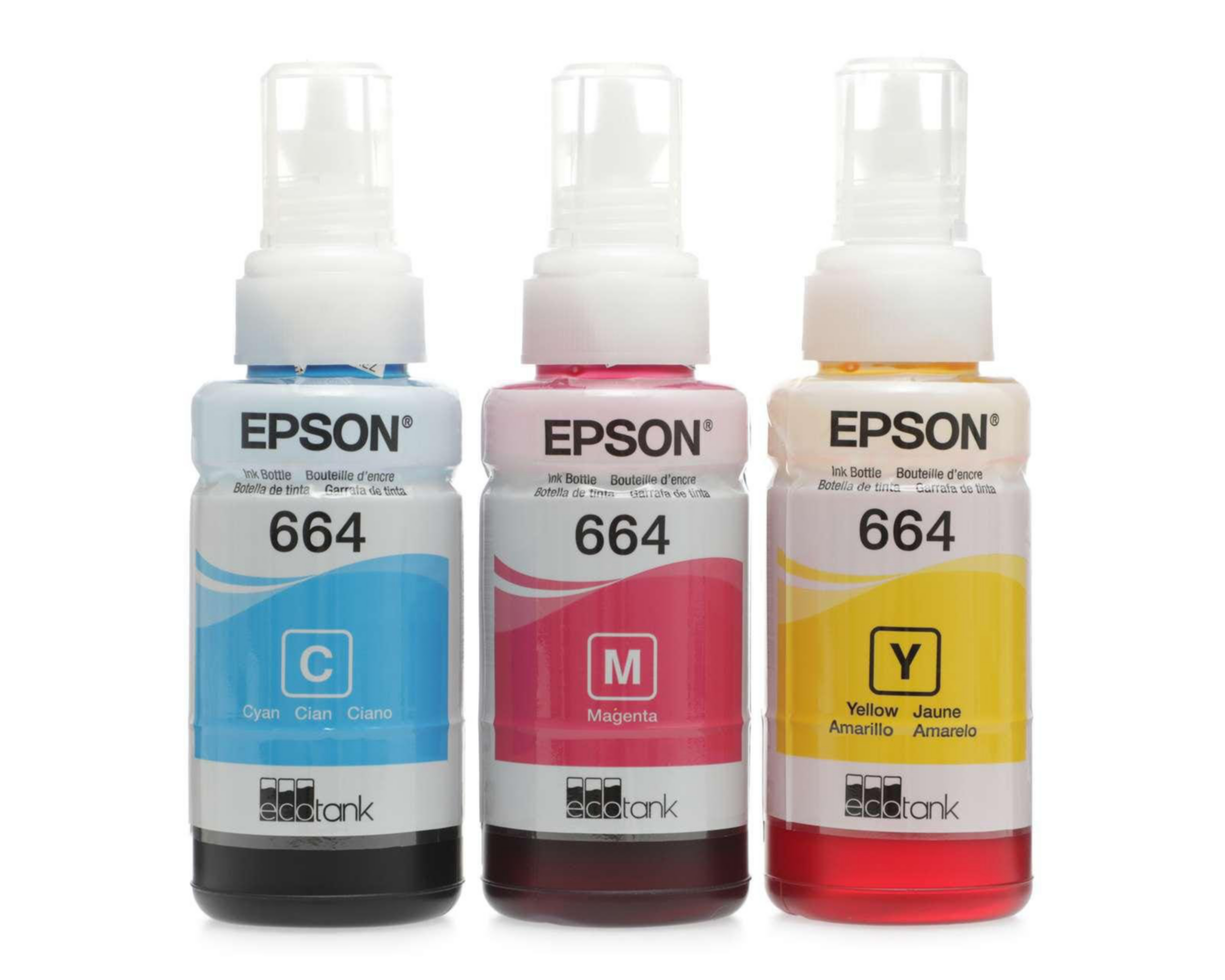 Tinta Epson T664 Tricolor