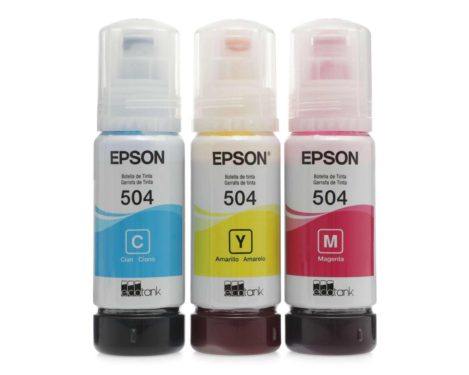 Tinta Epson T504 Tricolor