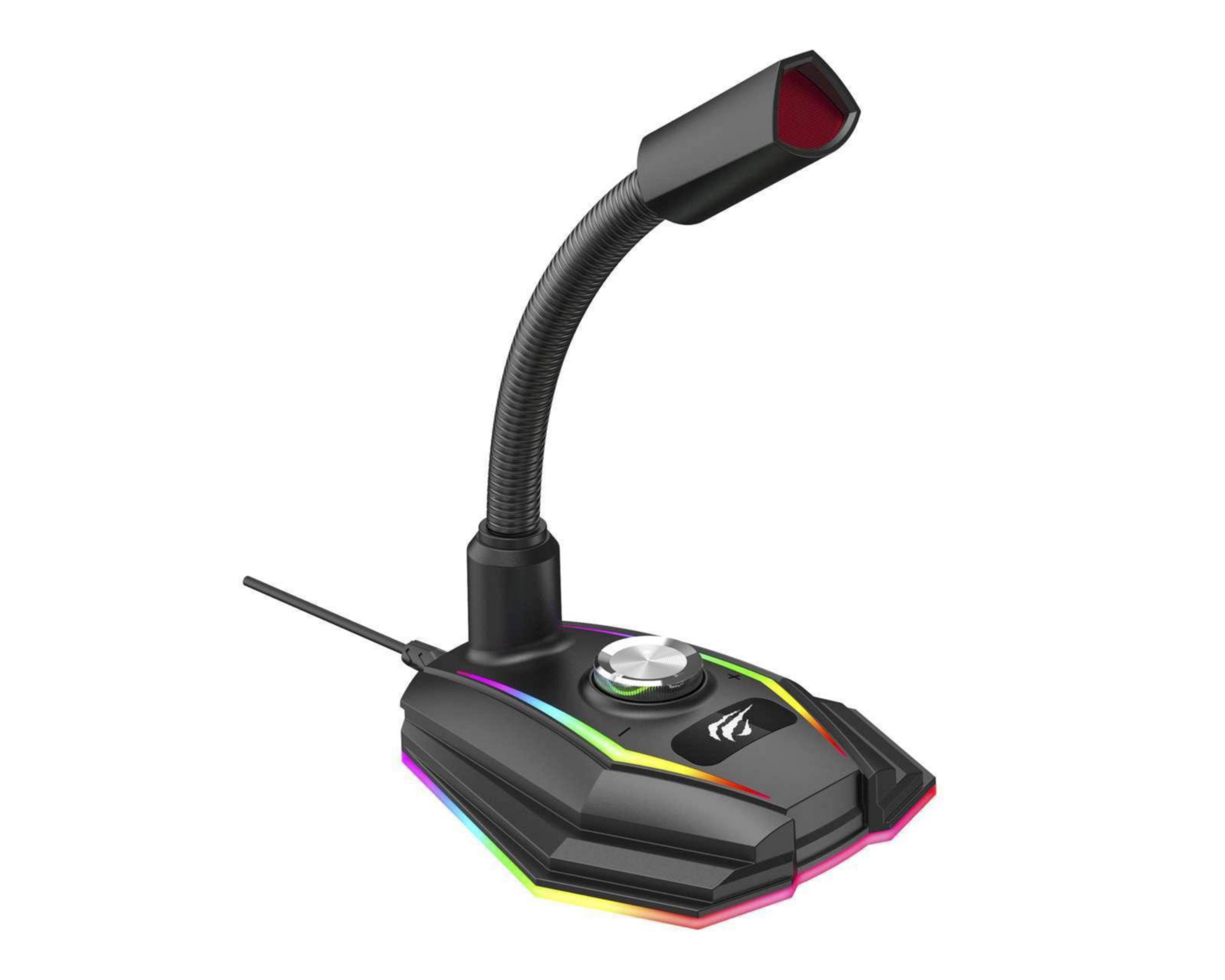 Micrófono Gamer Gamecraft Tritium MG100 con Luces LED