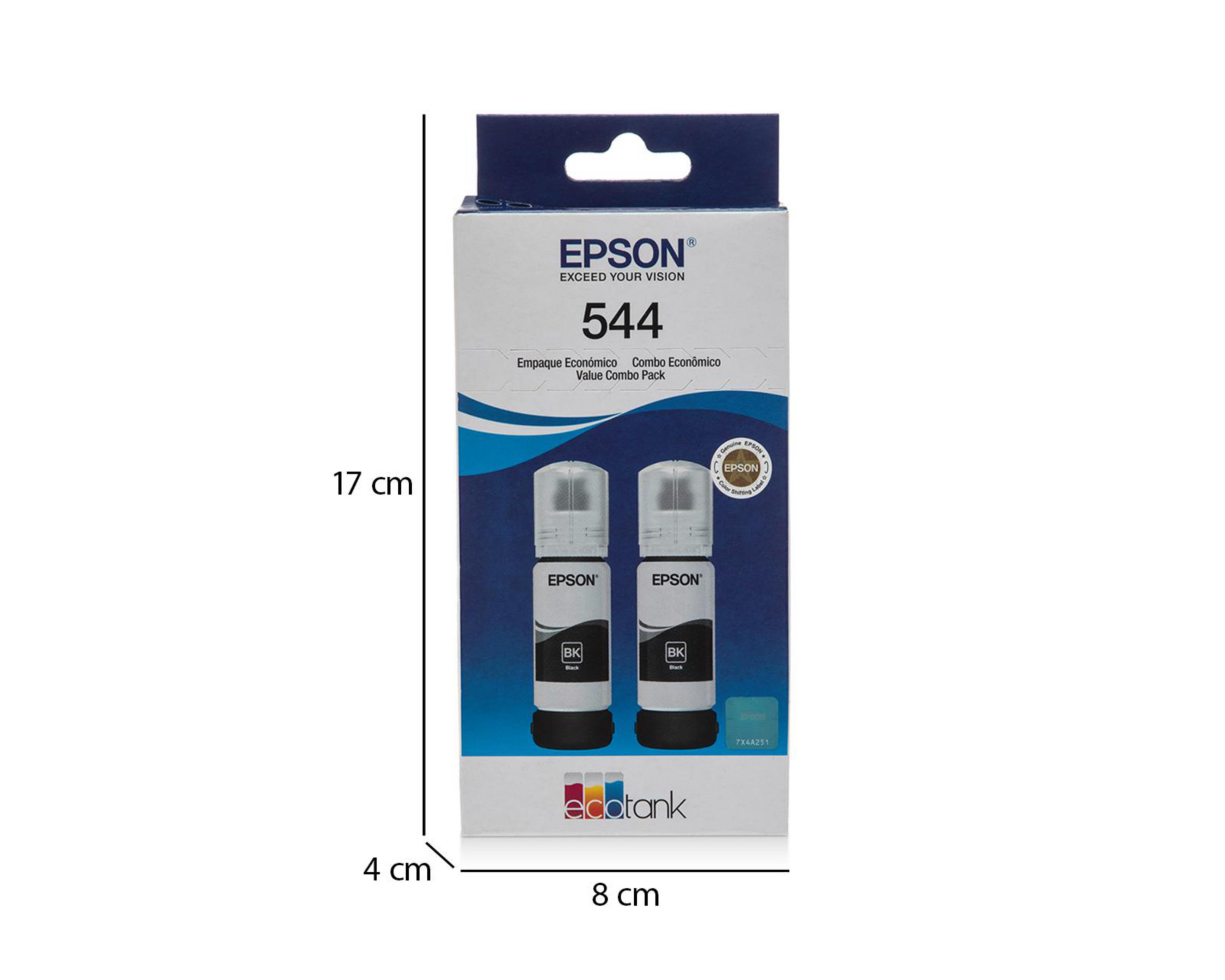 Foto 4 pulgar | Tinta Original Epson T544 Negro