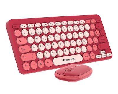 Foto 2 | Combo de Teclado y Mouse Inalámbrico Novotek CMB-140 2 Piezas