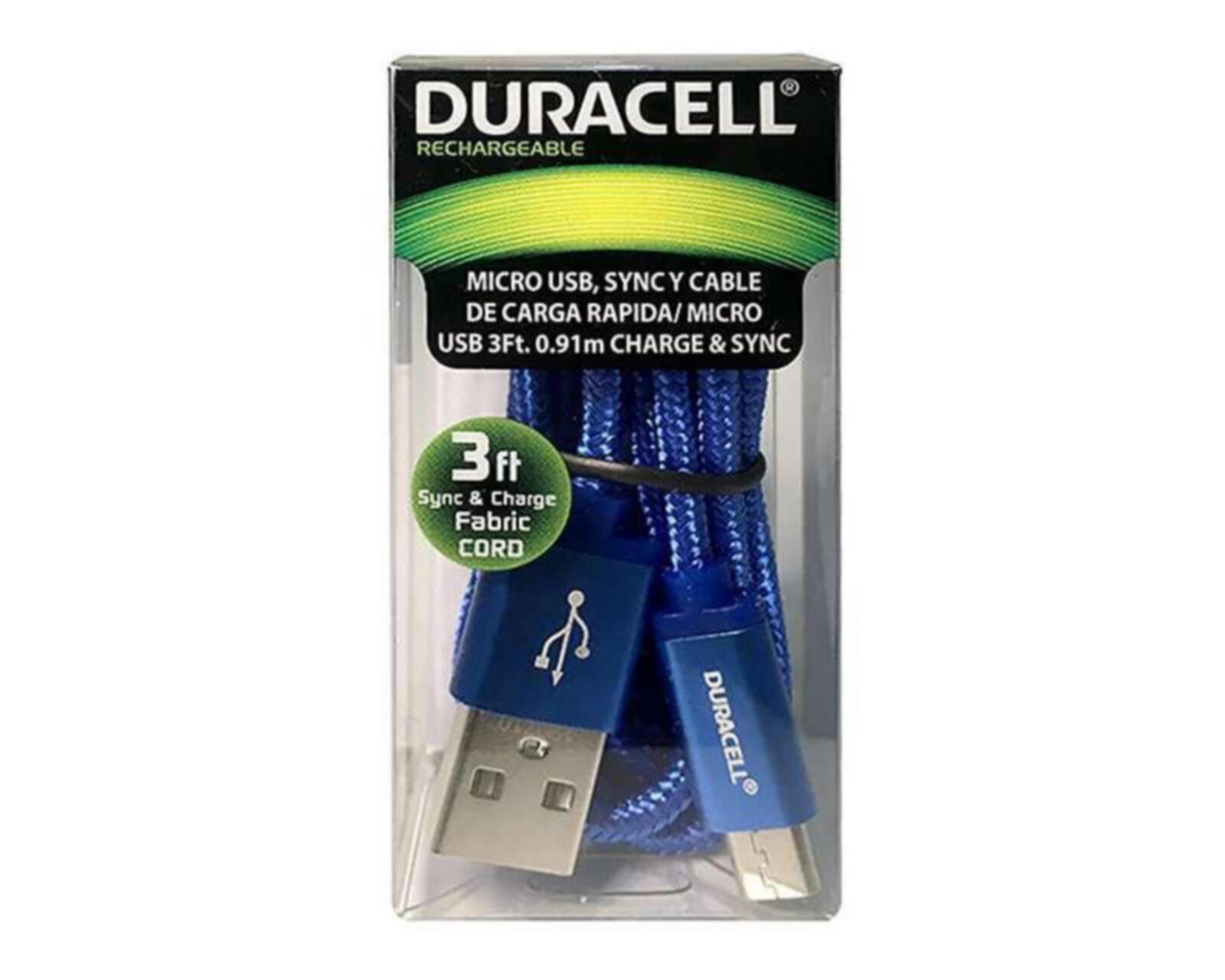 Foto 6 | Cable de Carga USB a Micro USB Duracell