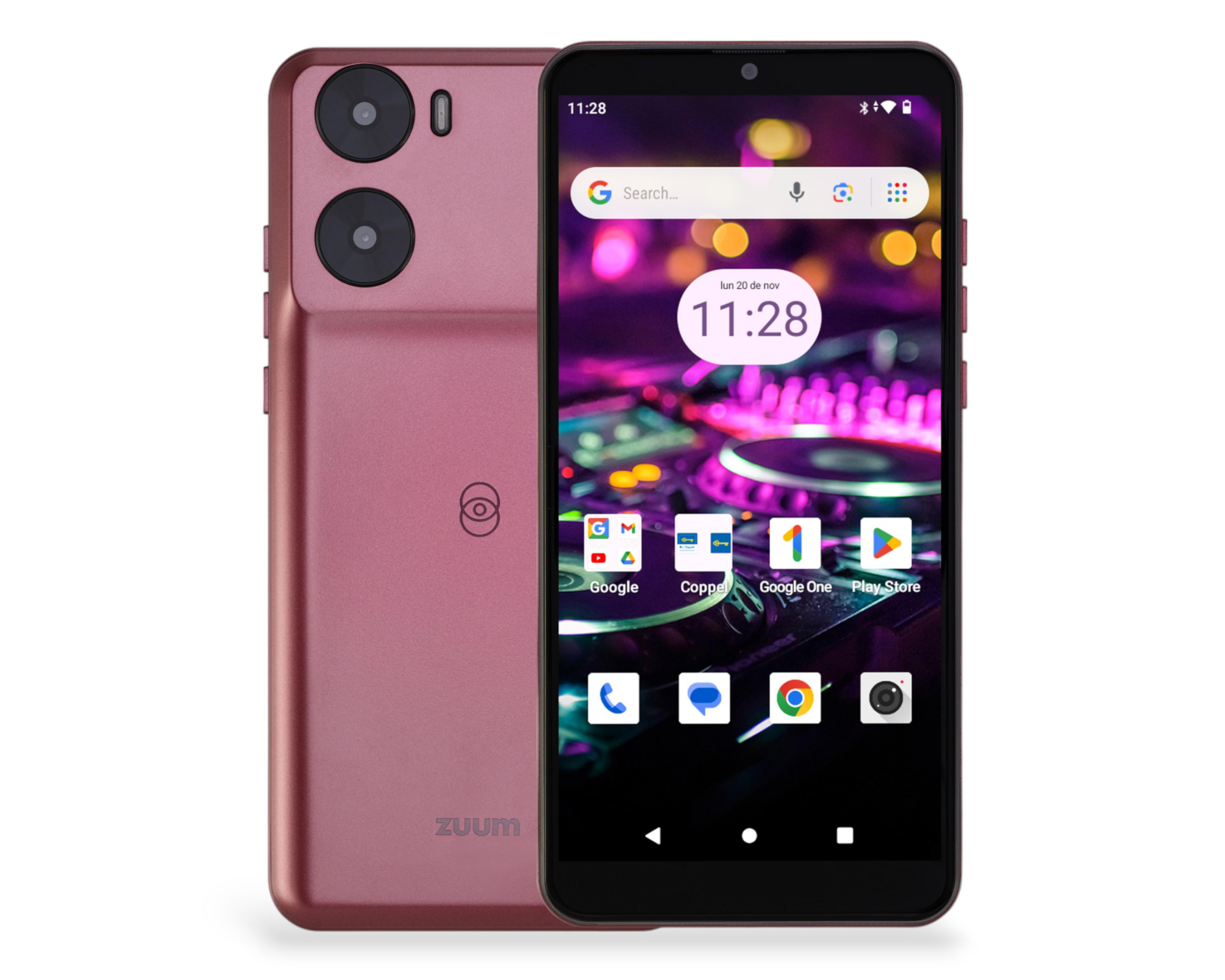 Celular Zuum Desbloqueado Magno P1 64 GB Tinto $1,099