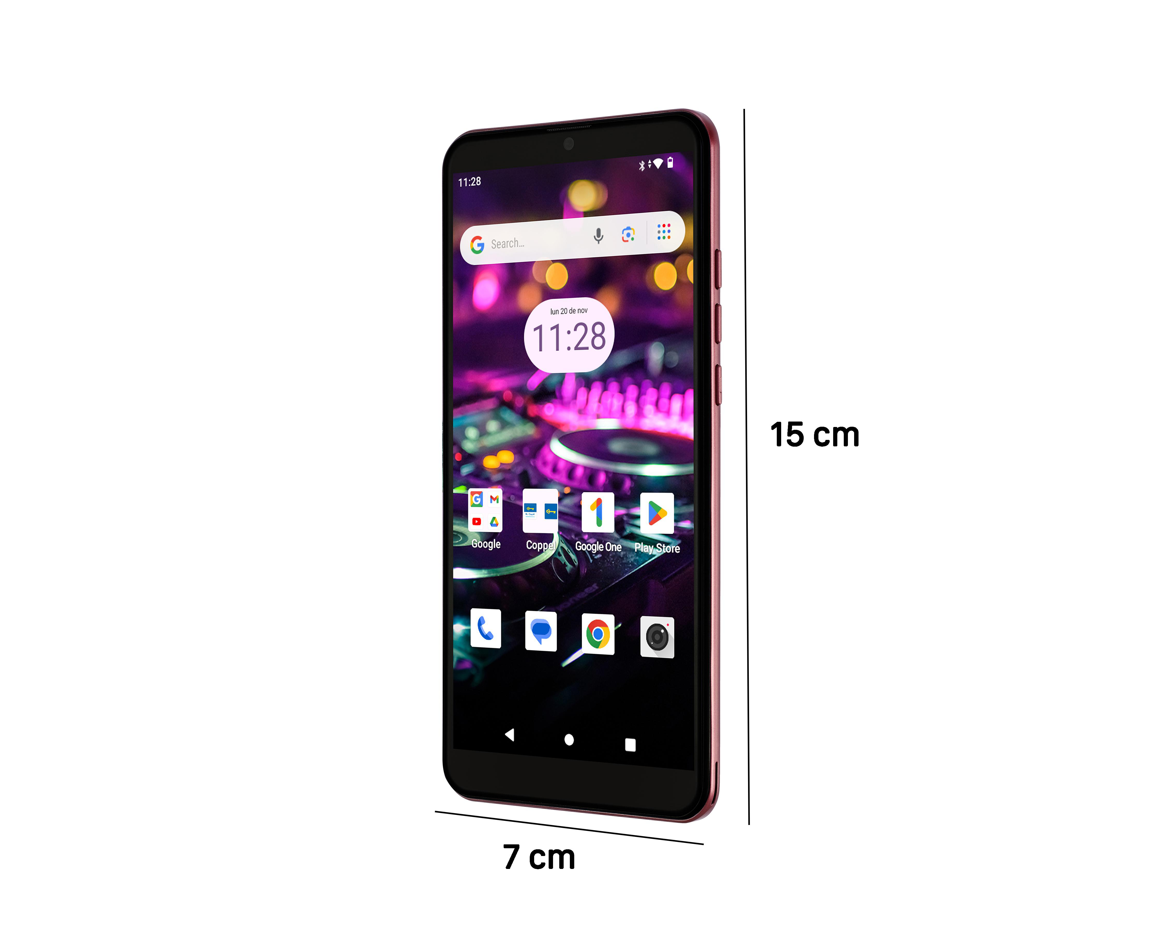 Foto 11 pulgar | Celular Zuum Liberado Magno P1 64 GB Tinto
