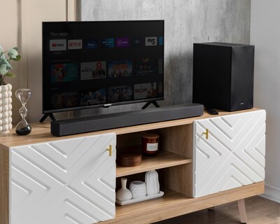 Foto 7 | Barra de Sonido Samsung HW-C450/ZX con Subwoofer