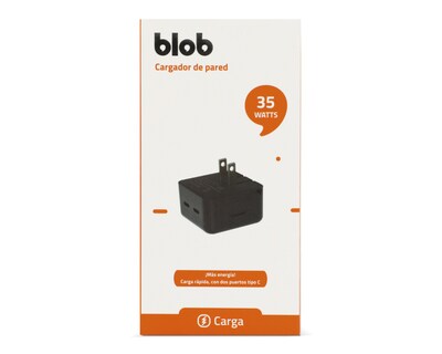 Foto 4 | Adaptador de Corriente Blob con Entrada USB-C 35W