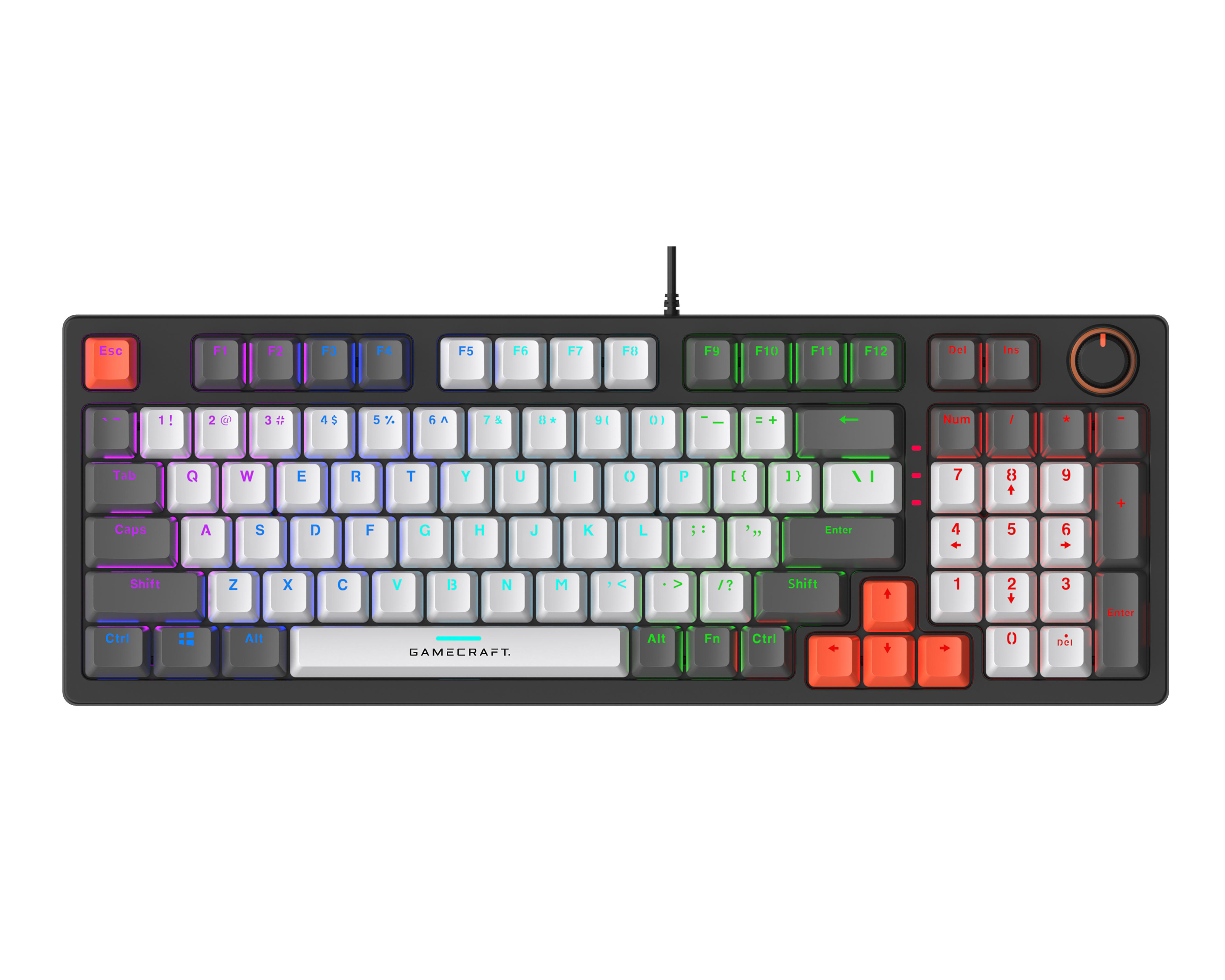 Teclado Alámbrico Gamecraft Krypton T1000