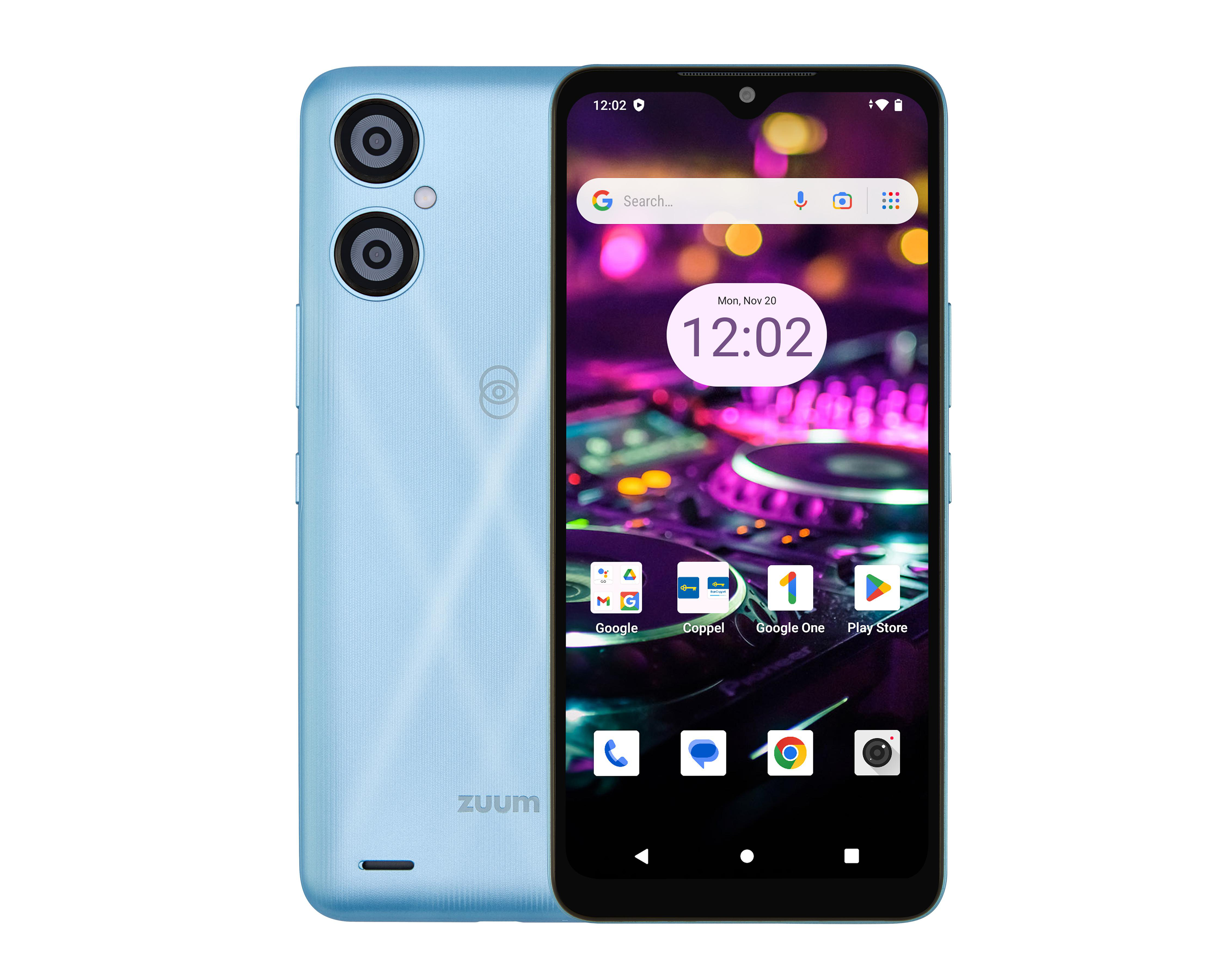 Celular Zuum Desbloqueado Magno Pro Dual SIM 64 GB Azul $1,599