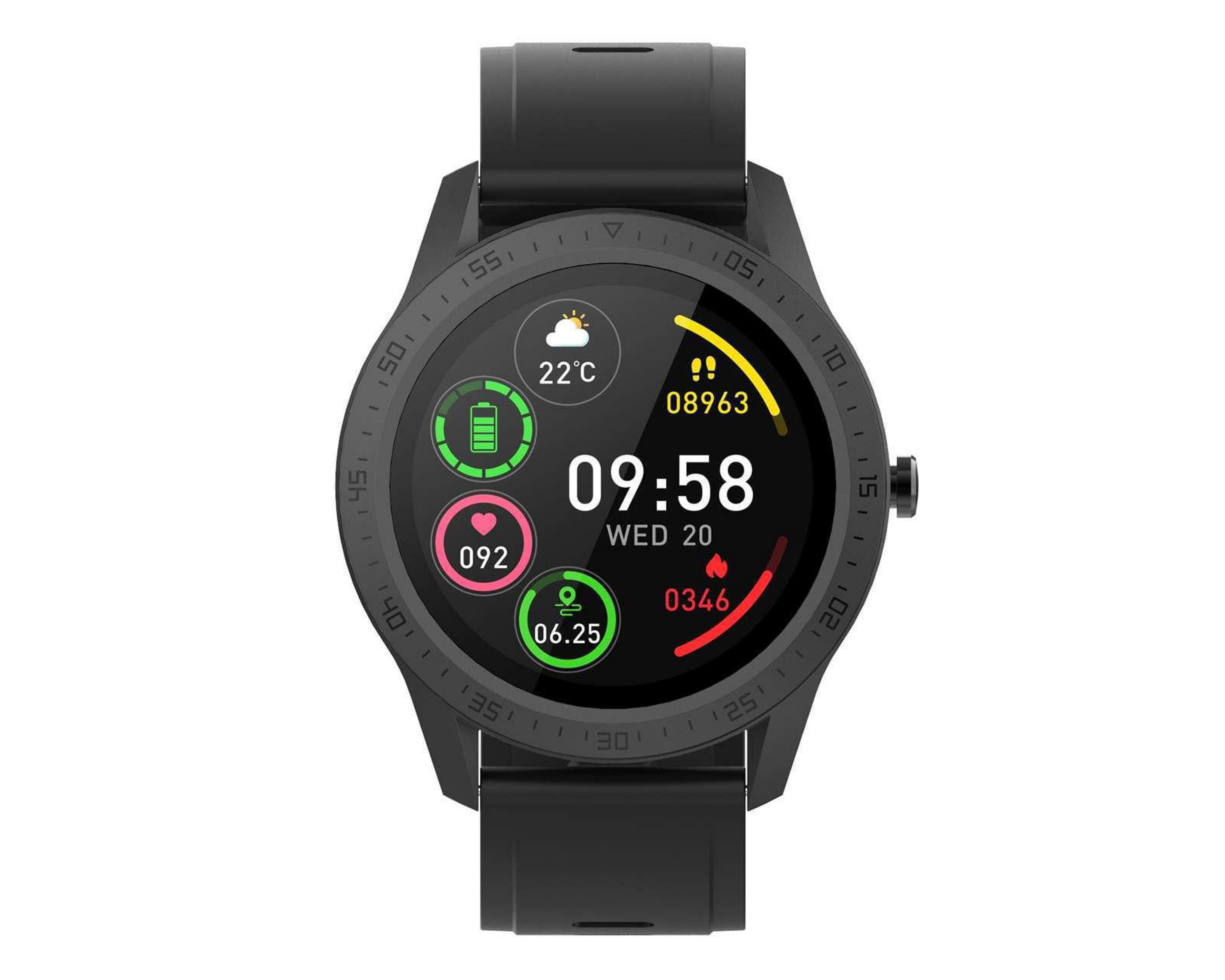 Smartwatch EVL SB1339HT Negro