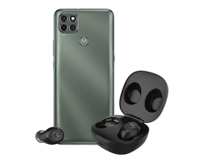 Foto 1 | Celular Motorola Liberado Moto G9 Power 128 GB Verde + Moto Buds