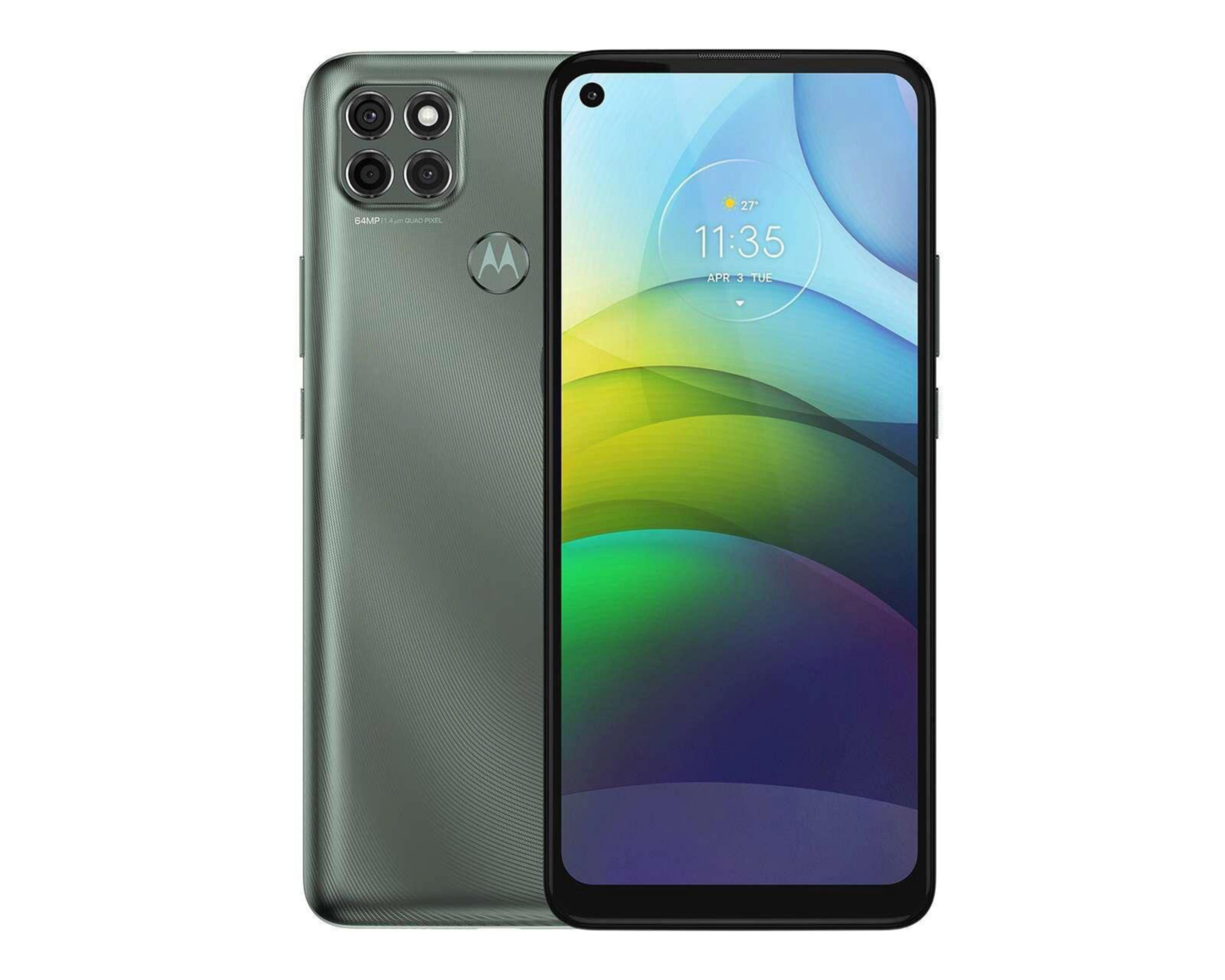 Foto 5 pulgar | Celular Motorola Liberado Moto G9 Power 128 GB Verde + Moto Buds