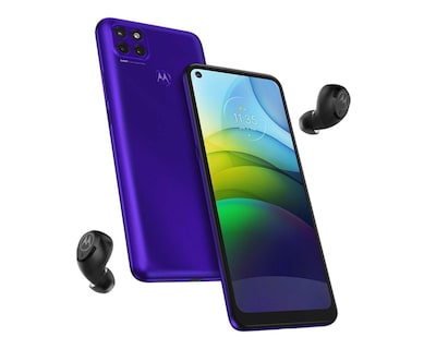 Foto 3 | Motorola Moto G9 Power 128 GB Morado + Moto Buds
