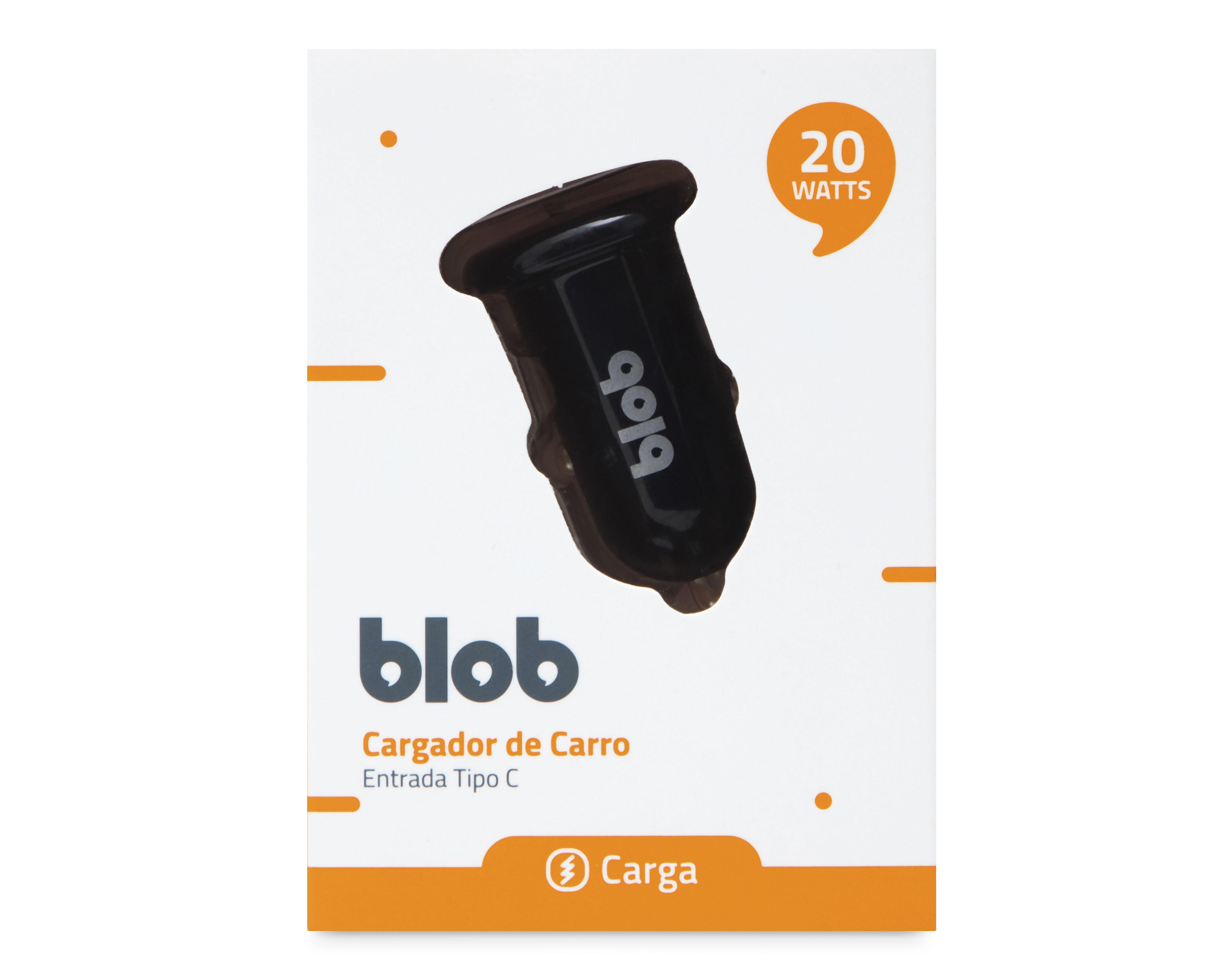 Foto 5 pulgar | Cargador para Auto Blob Entrada tipo C 20W