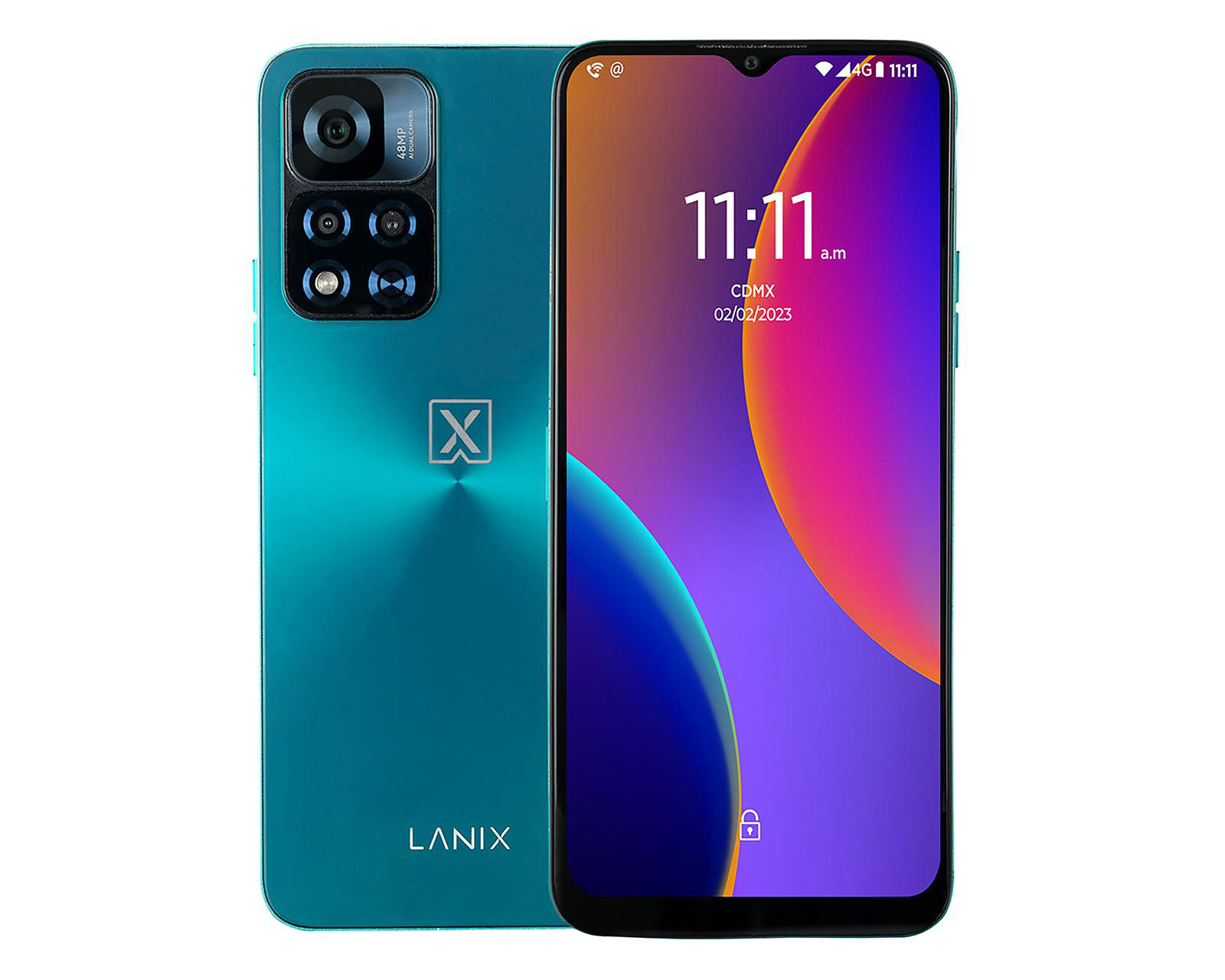 Celular Lanix Desbloqueado Alpha 1 64 GB Verde $2,999