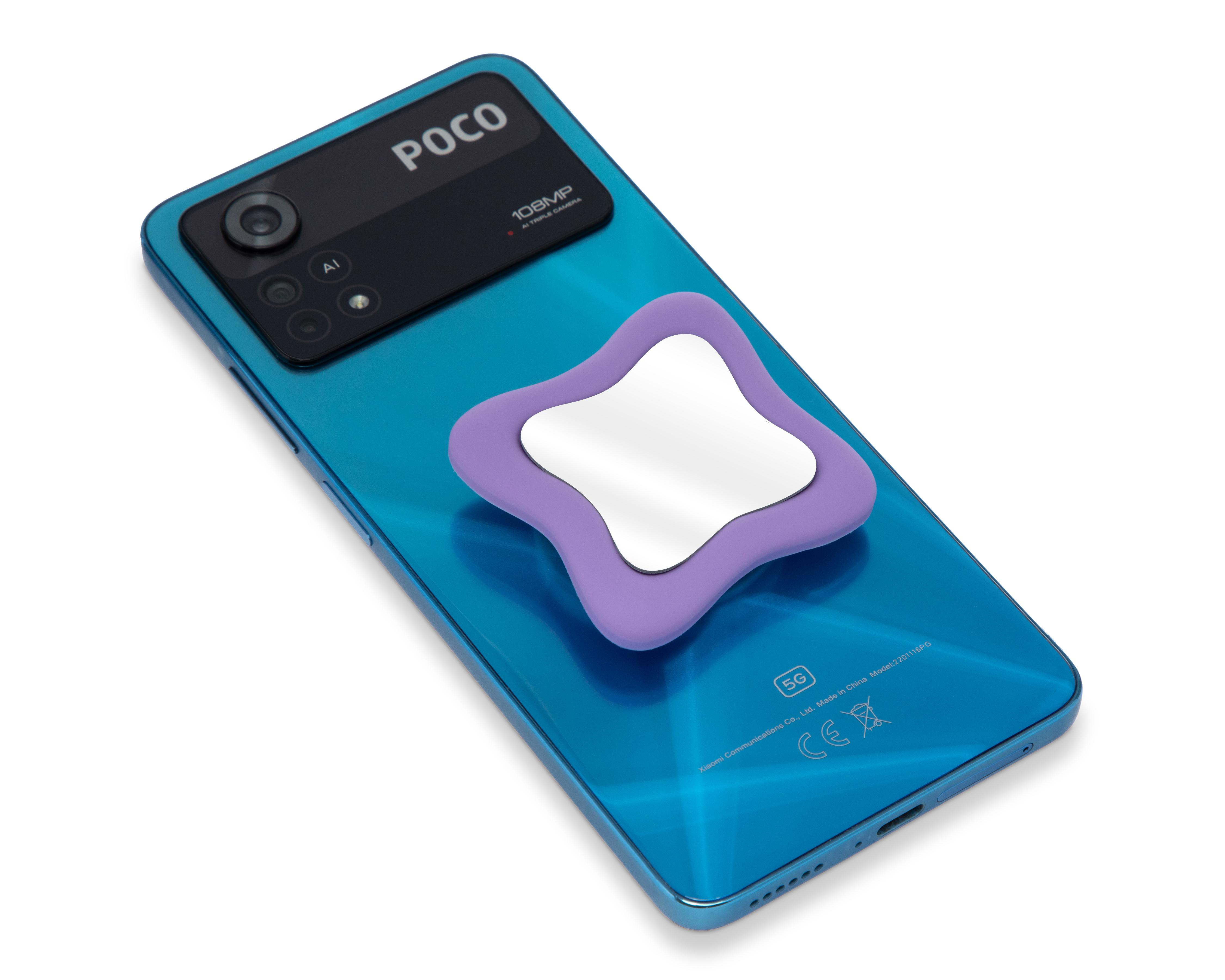 Foto 3 | Soporte Adherible Blob Morado para Celular