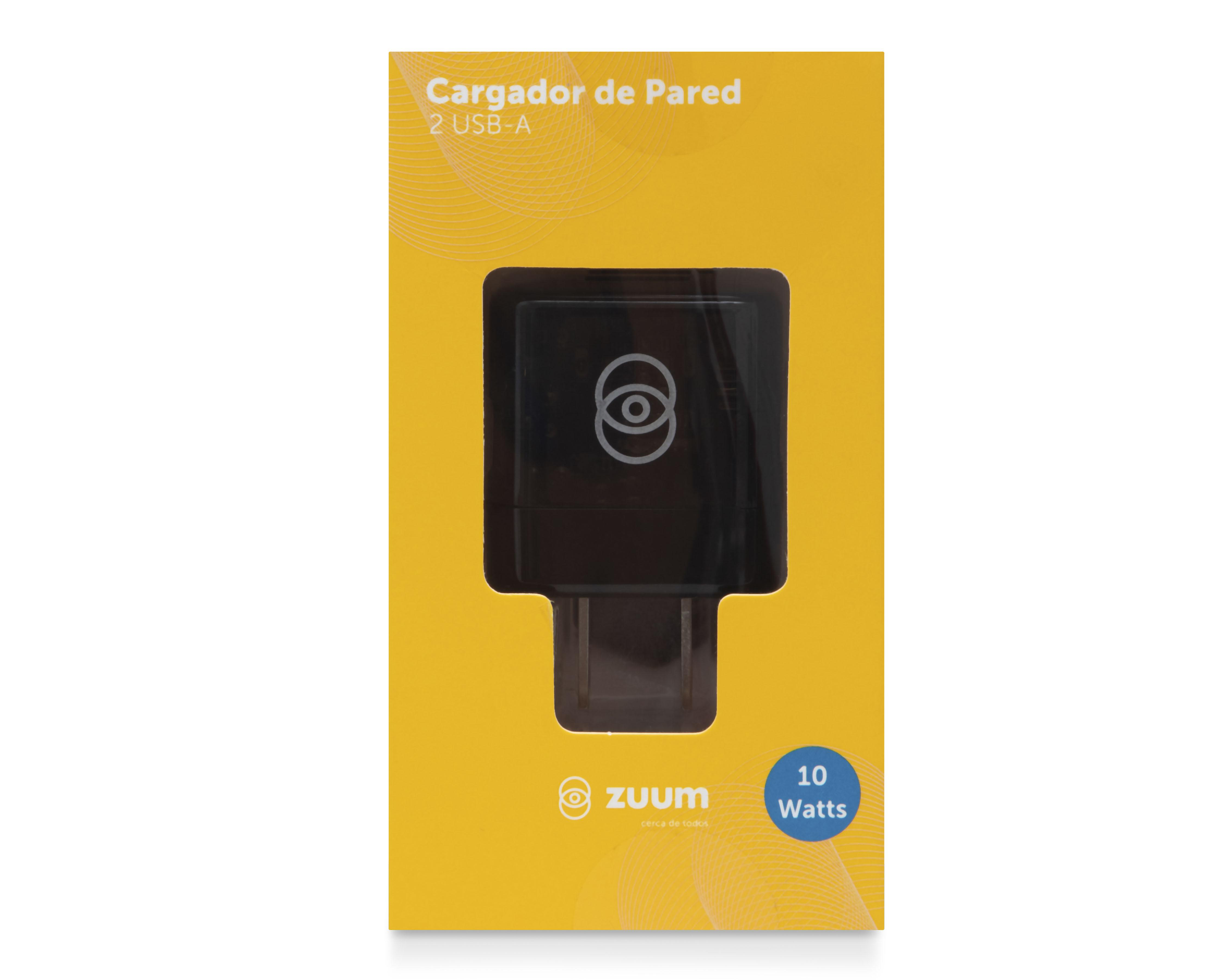 Foto 4 | Adaptador de Corriente Zuum con Doble Entrada USB 20W